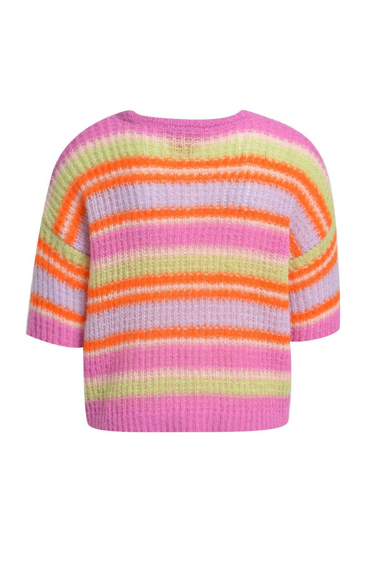 Smith & Soul Strickpullover in Halbarm-Länge, Streifendesign günstig online kaufen