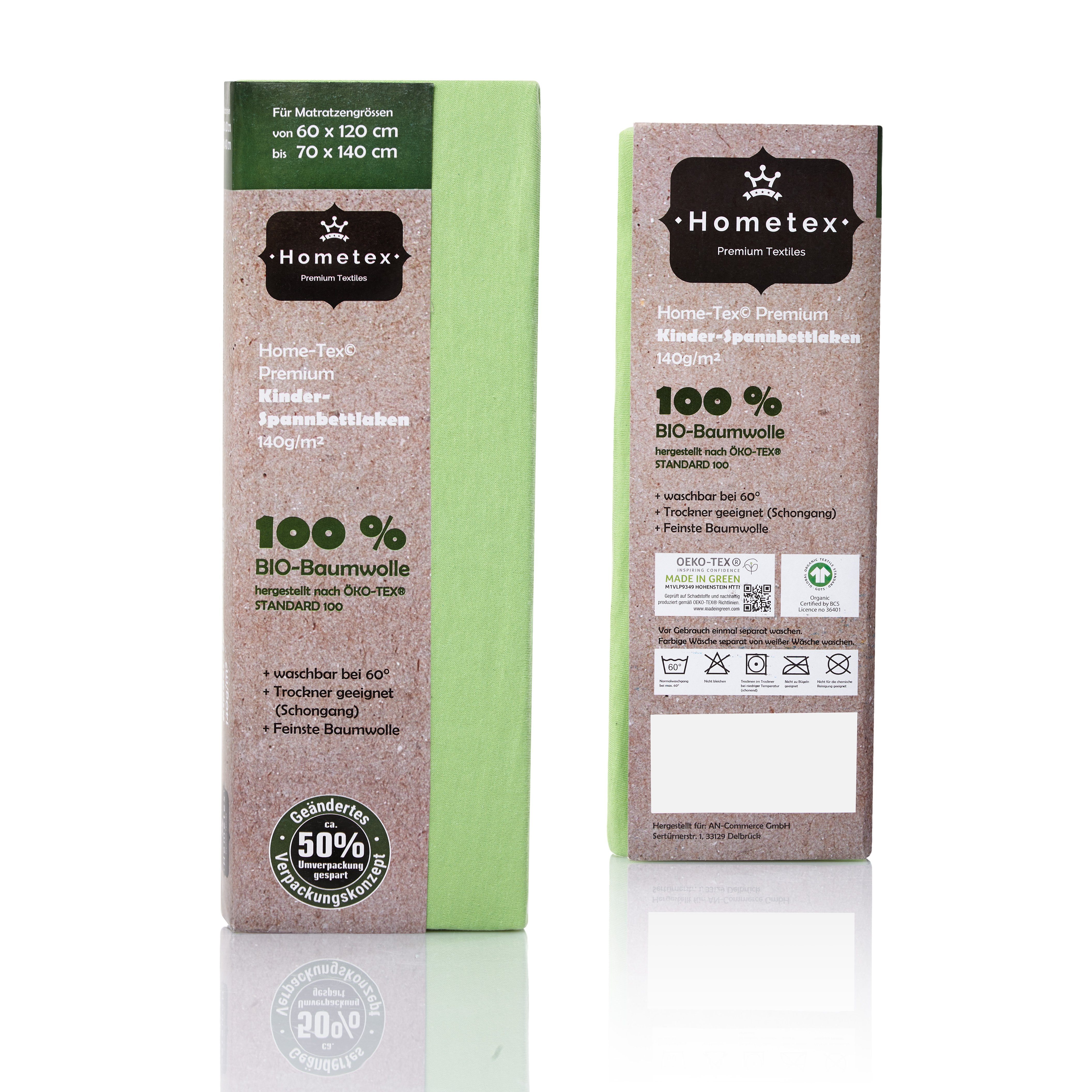 Hometex Premium Textiles Spannbettlaken BIO Spannbettlaken günstig online kaufen