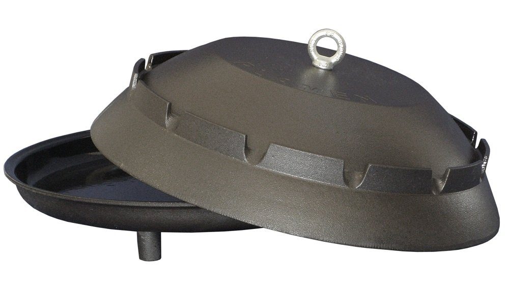 Plamen Grillerweiterung 40cm Peka Dutch Oven Kochglocke Schmorpfanne (1-St), Ascheglocke, Kochglocke