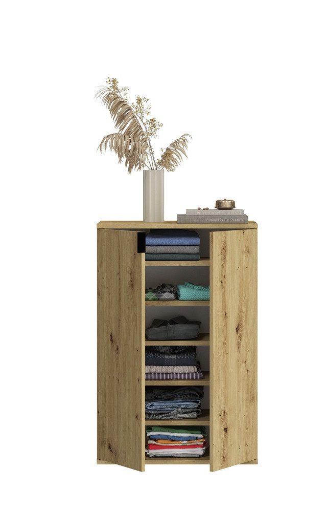 xonox.home Sideboard Schuhkommode Projekt X, Artisan Eiche, 70 cm