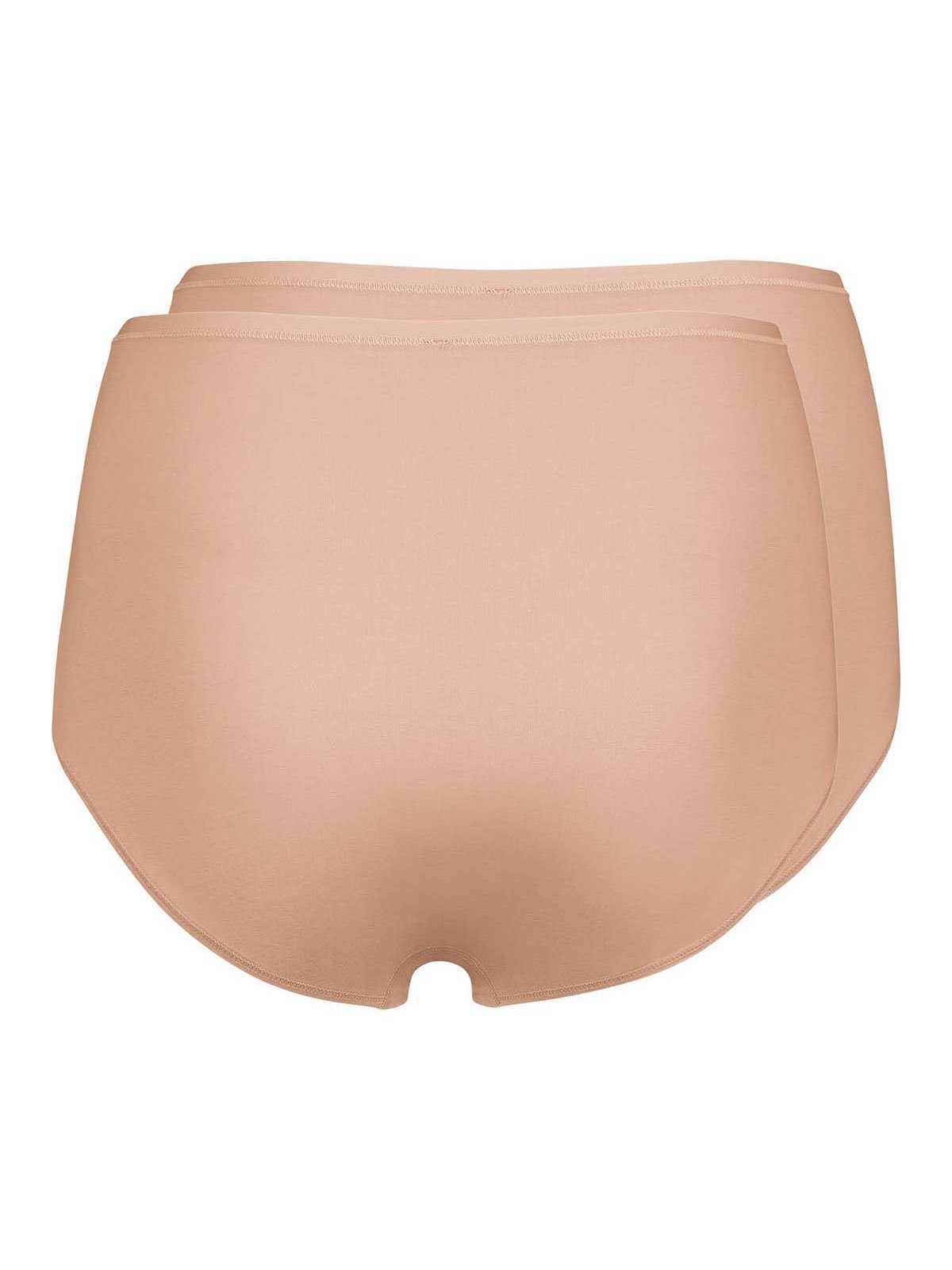 HUBER Slip Damen Maxi Slip 2er Pack Cotton 2 Pack (Packung, 2-St) Zwickel