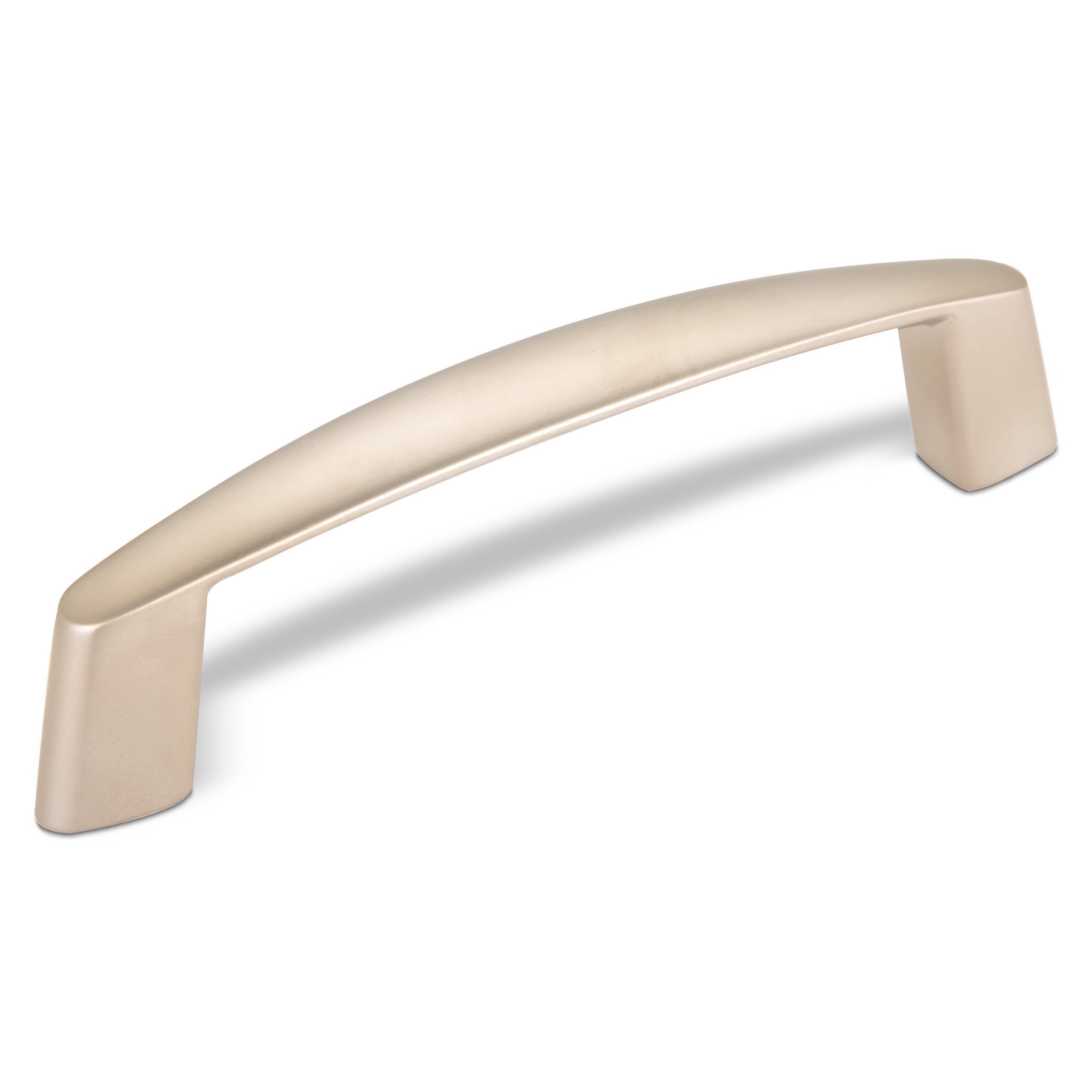 SO-TECH® Möbelgriff Bügelgriff UN17 BA 96 mm oder 128 mm, Lochabstand 96 mm Edelstahloptik matt - inkl. Schrauben