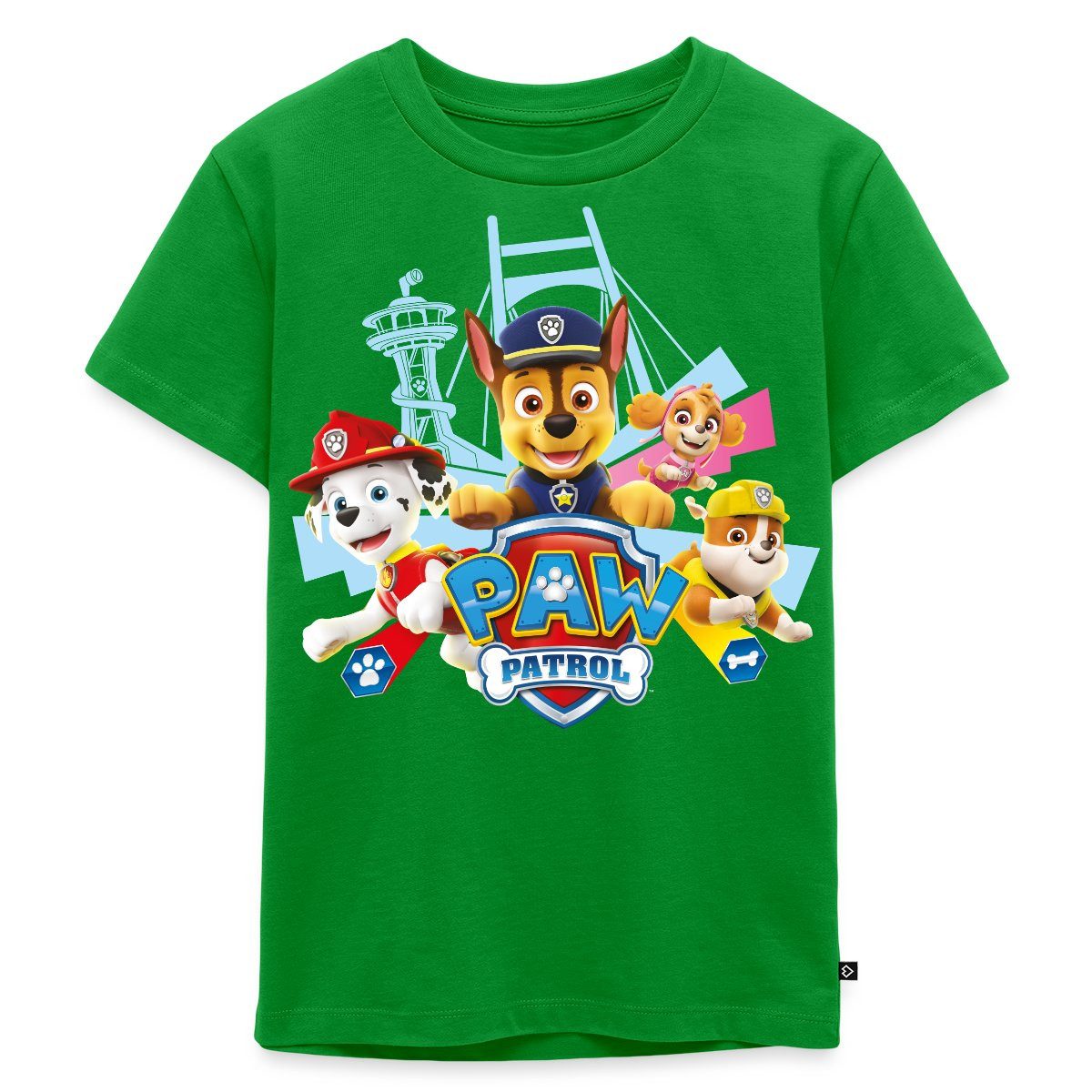 T-Shirt Paw Patrol Logo Kinder Premium T-Shirt