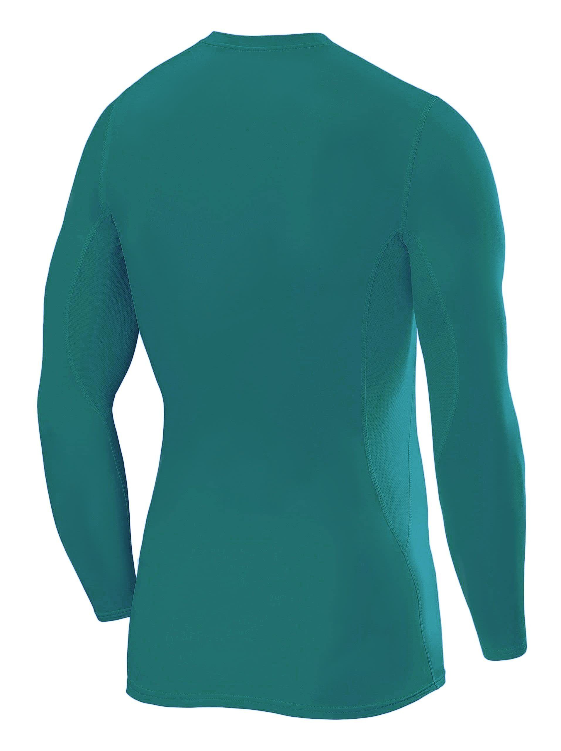 Kompressions Grün Shirt TCA Langarmshirt SuperThermal TCA -