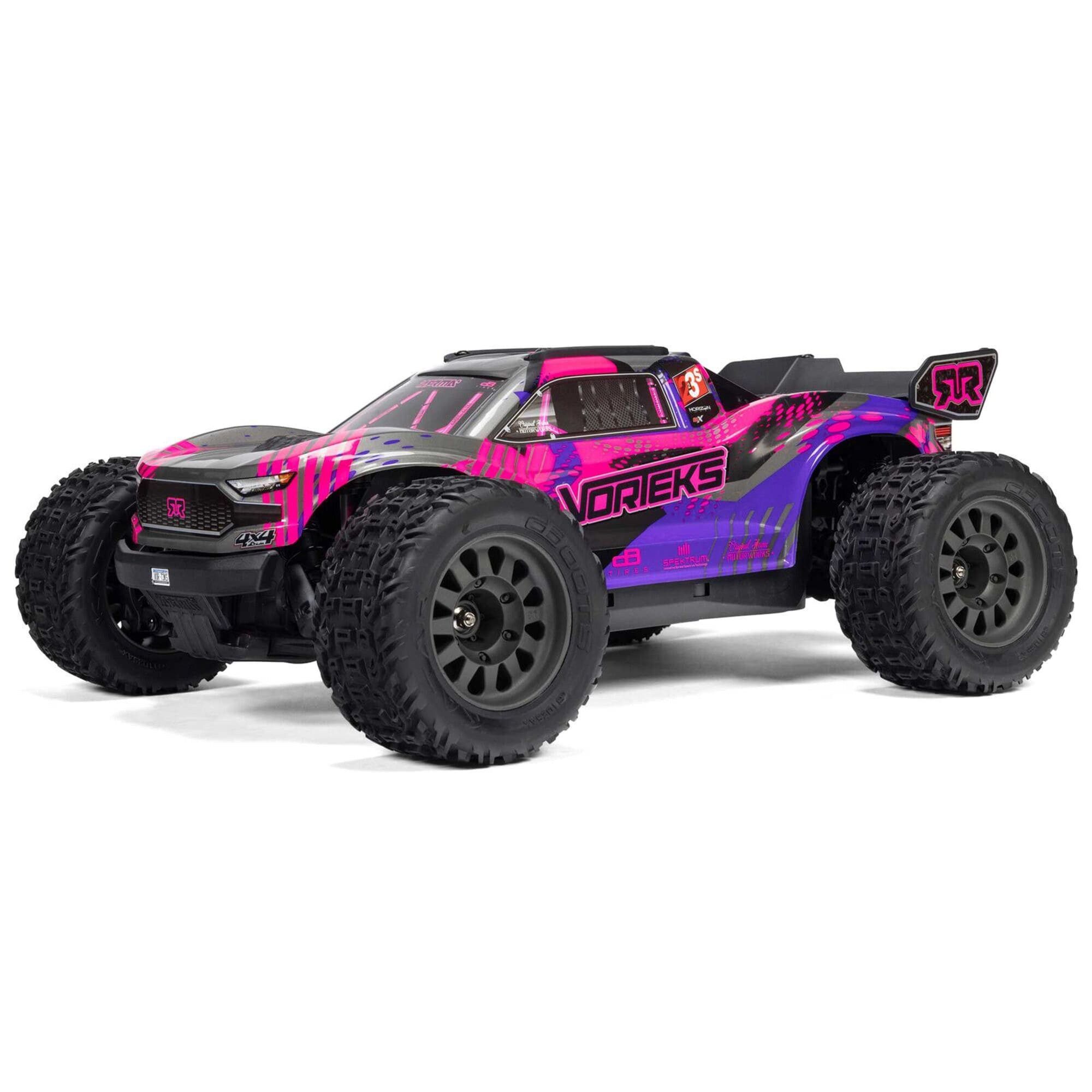 RC-Buggy Arrma 1:10 VORTEKS 223S DSC 4X4 RTR Brushless Stadium Truck Purple