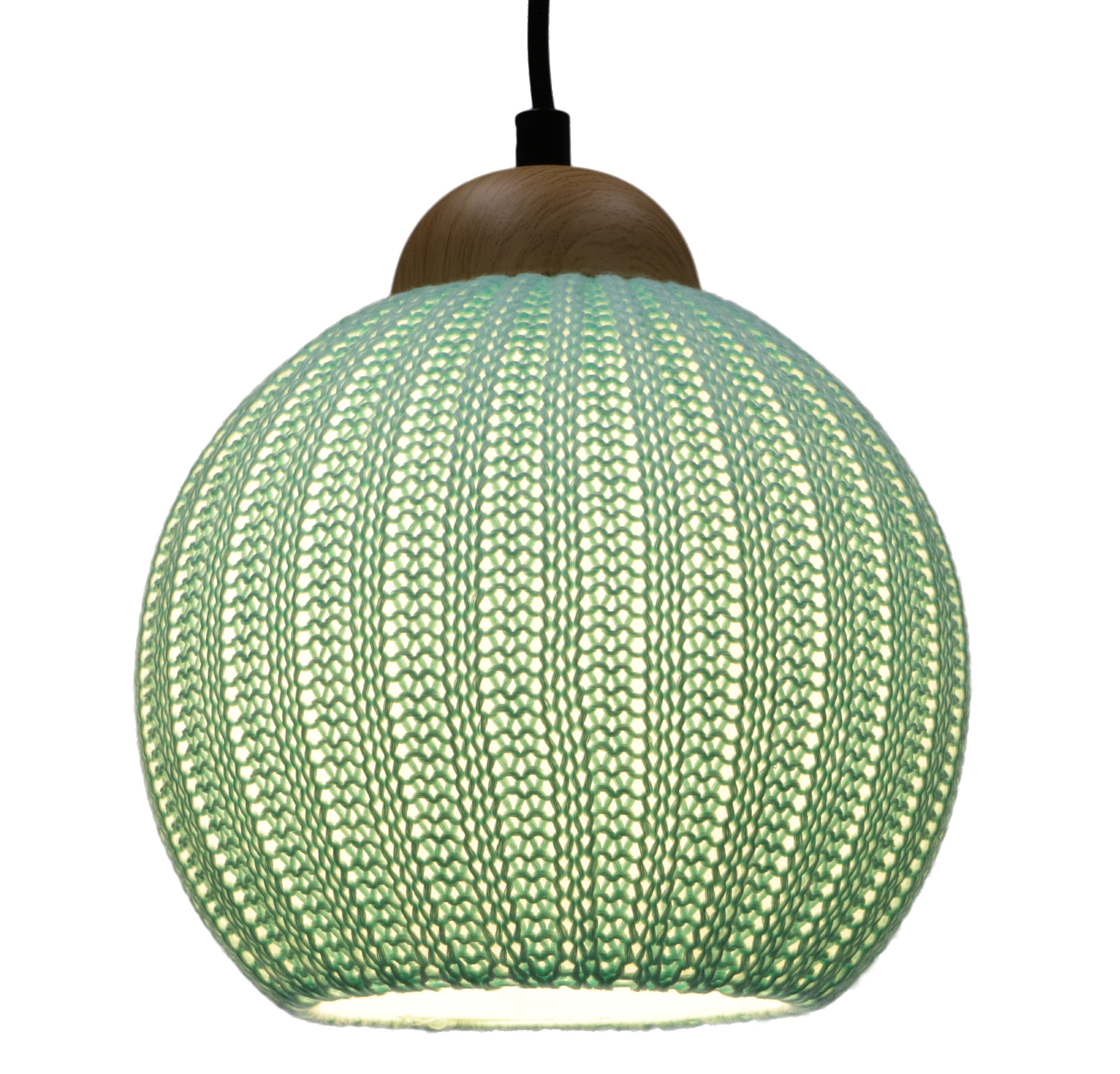 Guru-Shop Deckenleuchten Moderne Deckenleuchte aus gestrickter günstig online kaufen