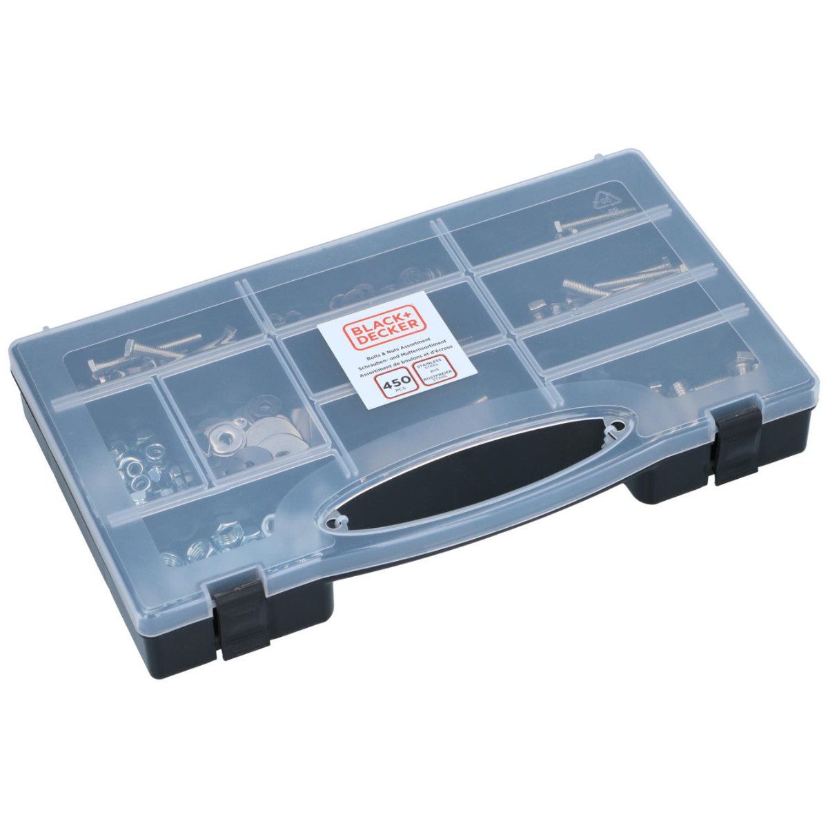 Black + Decker Klemmen BLACK+DECKER Schrauben Set