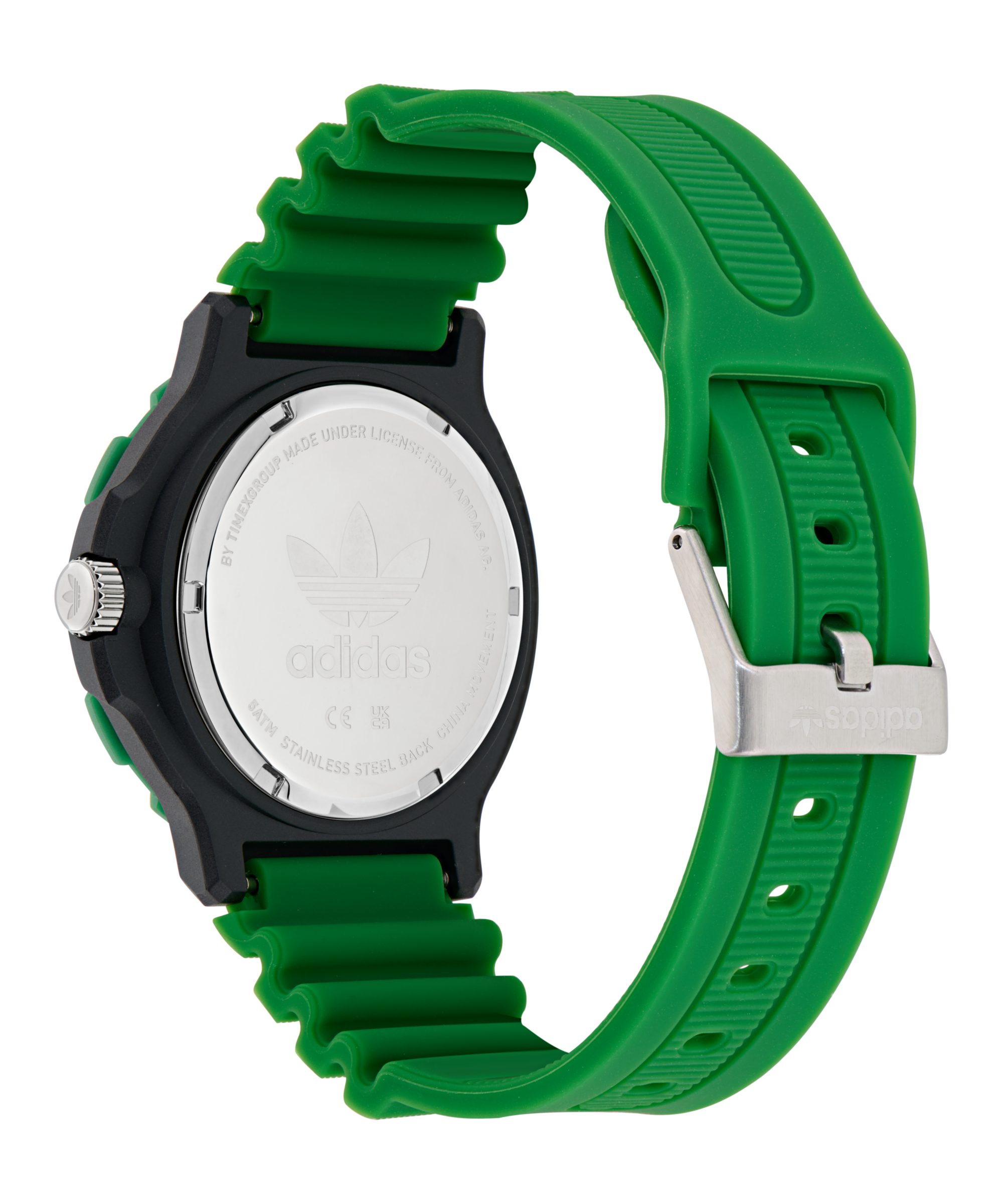adidas Originals Quarzuhr DISCOVERER TWO AOSY255122I, Armbanduhr, Herrenuhr, Damenuhr, Silikonarmband, Leuchtzeiger