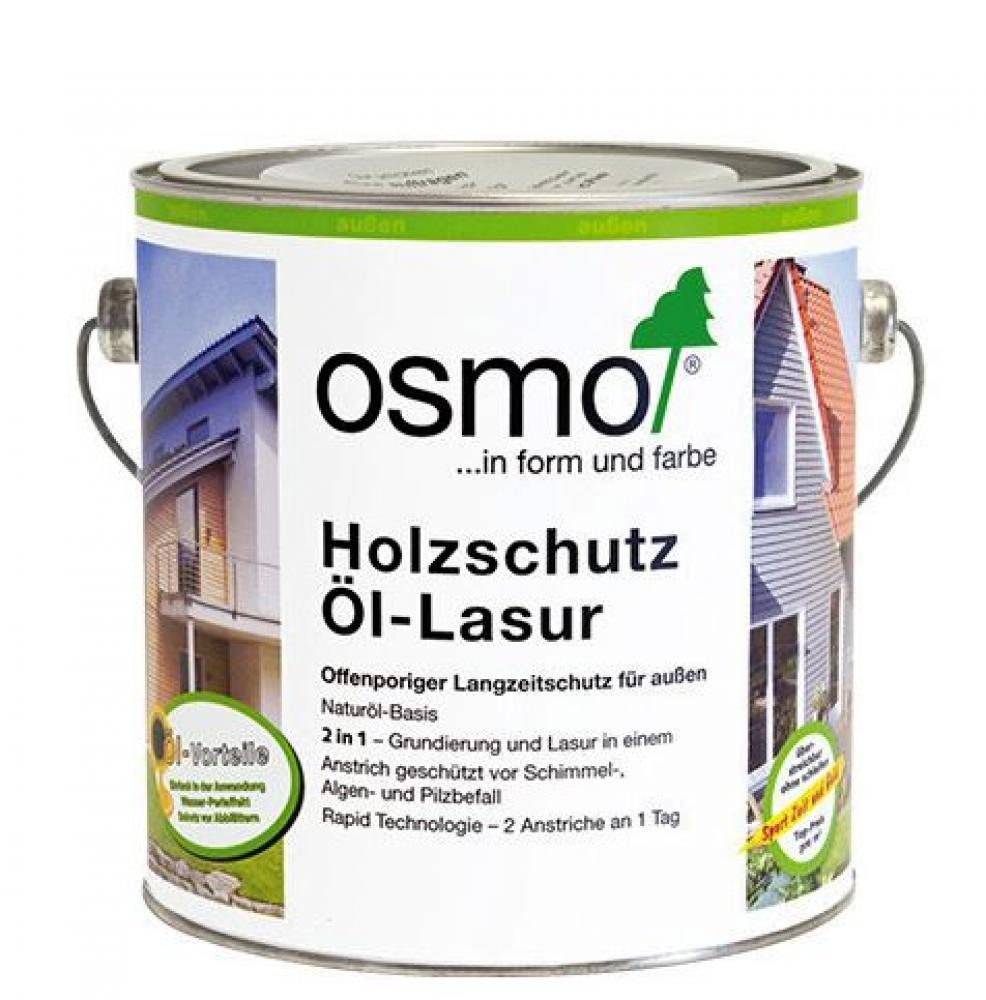 osmo Holzöl OSMO Holzschutz Öl-Lasur, 2,5 l, 2,5L Liter