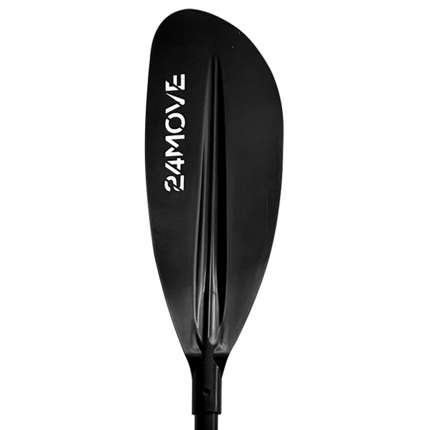 24Move Doppelpaddel, Stand Up Paddle Aluminium SUP-Paddel, (Winkelverstellung, universell einstellbar, verstellbar, 2-teilig, SUP-Paddel), für Paddelboards, Kajakboot und Ruderboot