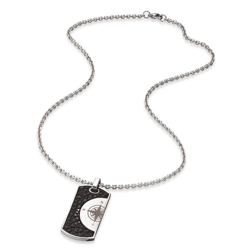 Save Brave Kette mit Anhänger Save Brave Edelstahl Panzerkette HAVANNA (1-tlg)