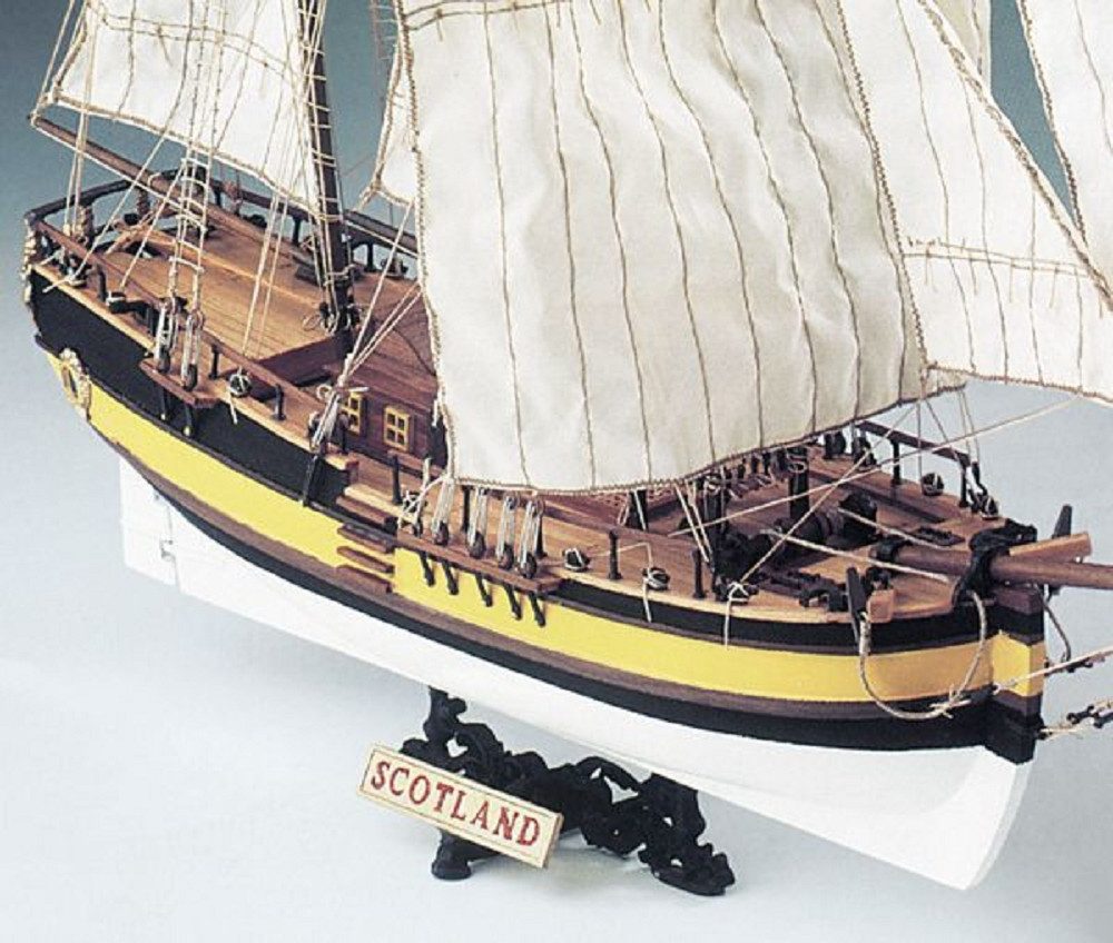 COREL Modellbausatz Corel Schiff Scotland Ketsch Yacht Segelboot 1:64 Baukasten