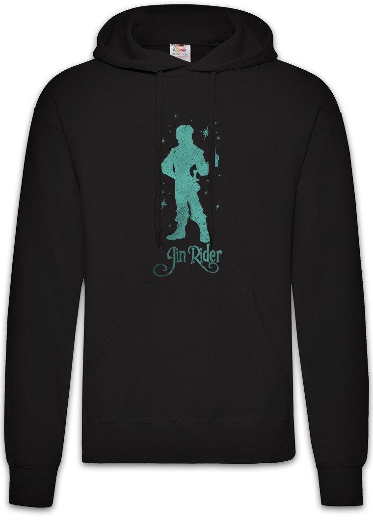 Hoodie Gin Rider Herren Hoodie Besoffen Karneval Fasching Kostüm Verkleidung