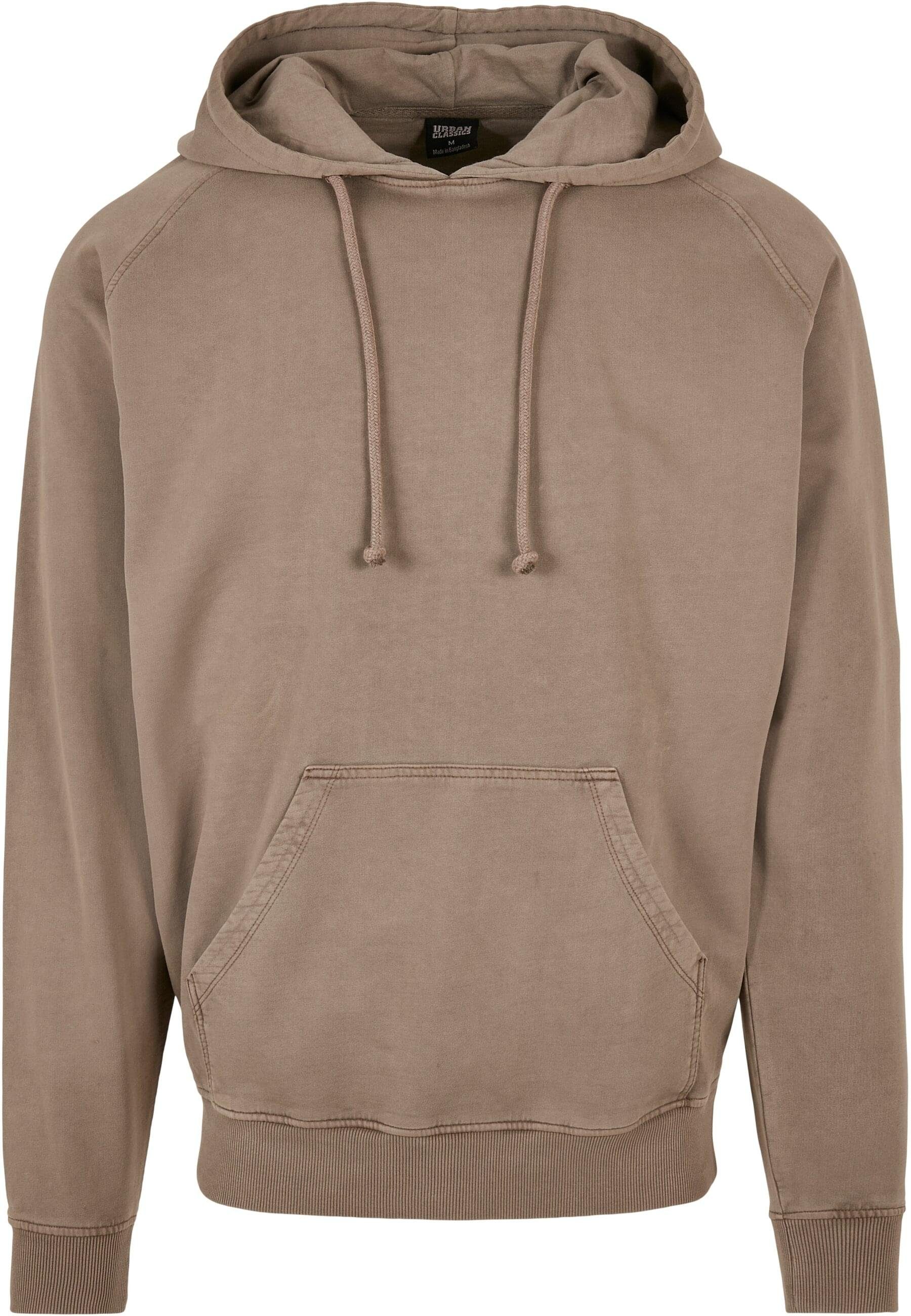 URBAN CLASSICS Sweatshirt Urban Classics Herren Overdyed Hoody (1-tlg)