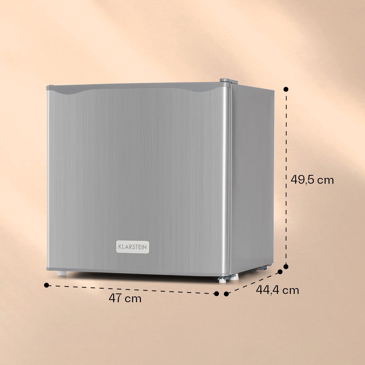 Kühlschrank Table cm Top 47 CO2-50L1-SG cm 10006674, 45 breit hoch, Klarstein