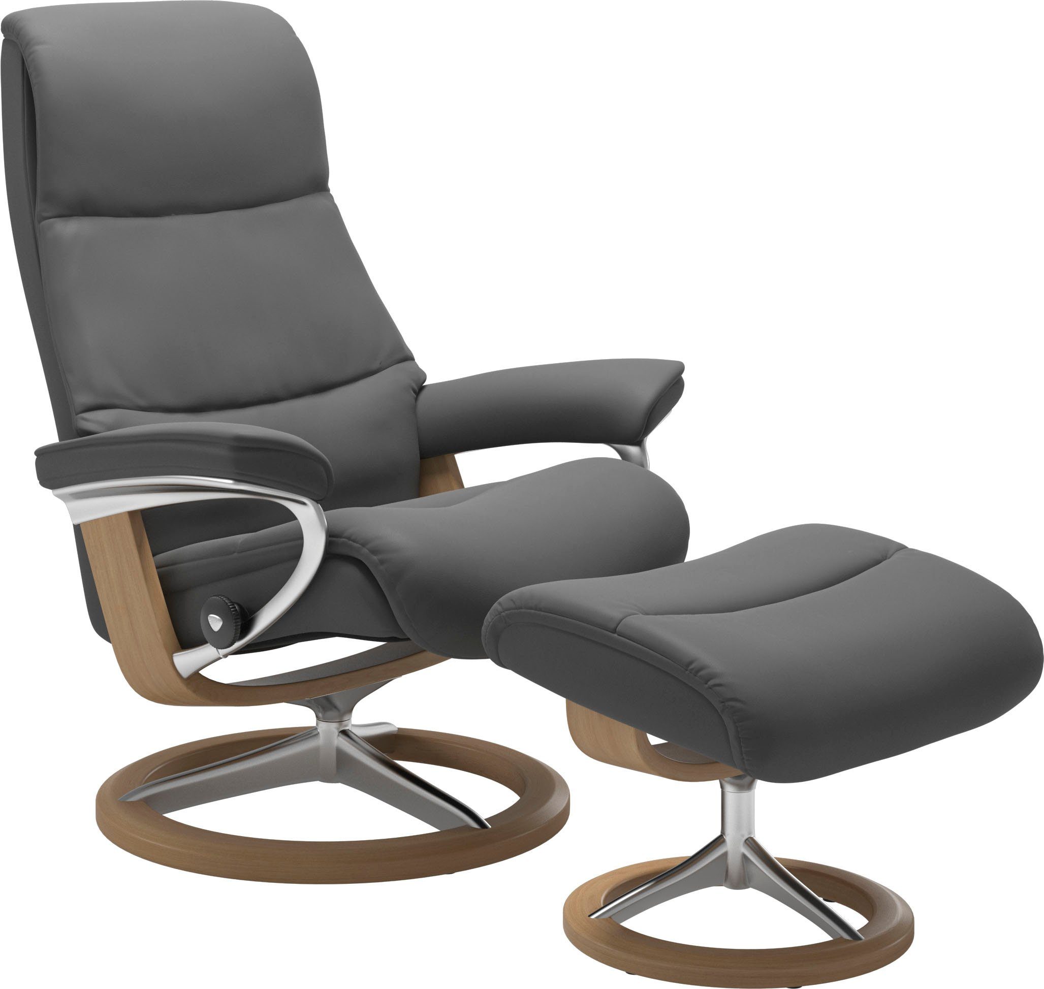 Stressless® Fußhocker View, mit Signature Base,Gestell Eiche