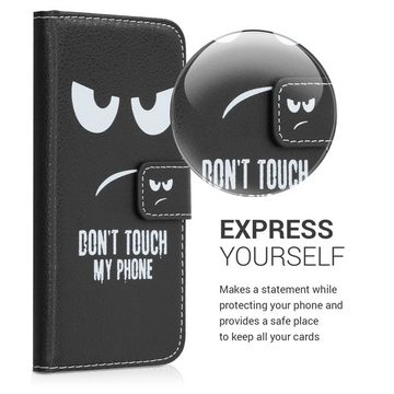kwmobile Handyhülle Wallet Case für Samsung Galaxy A20e, Hülle mit Ständer Kartenfächer - Handyhülle