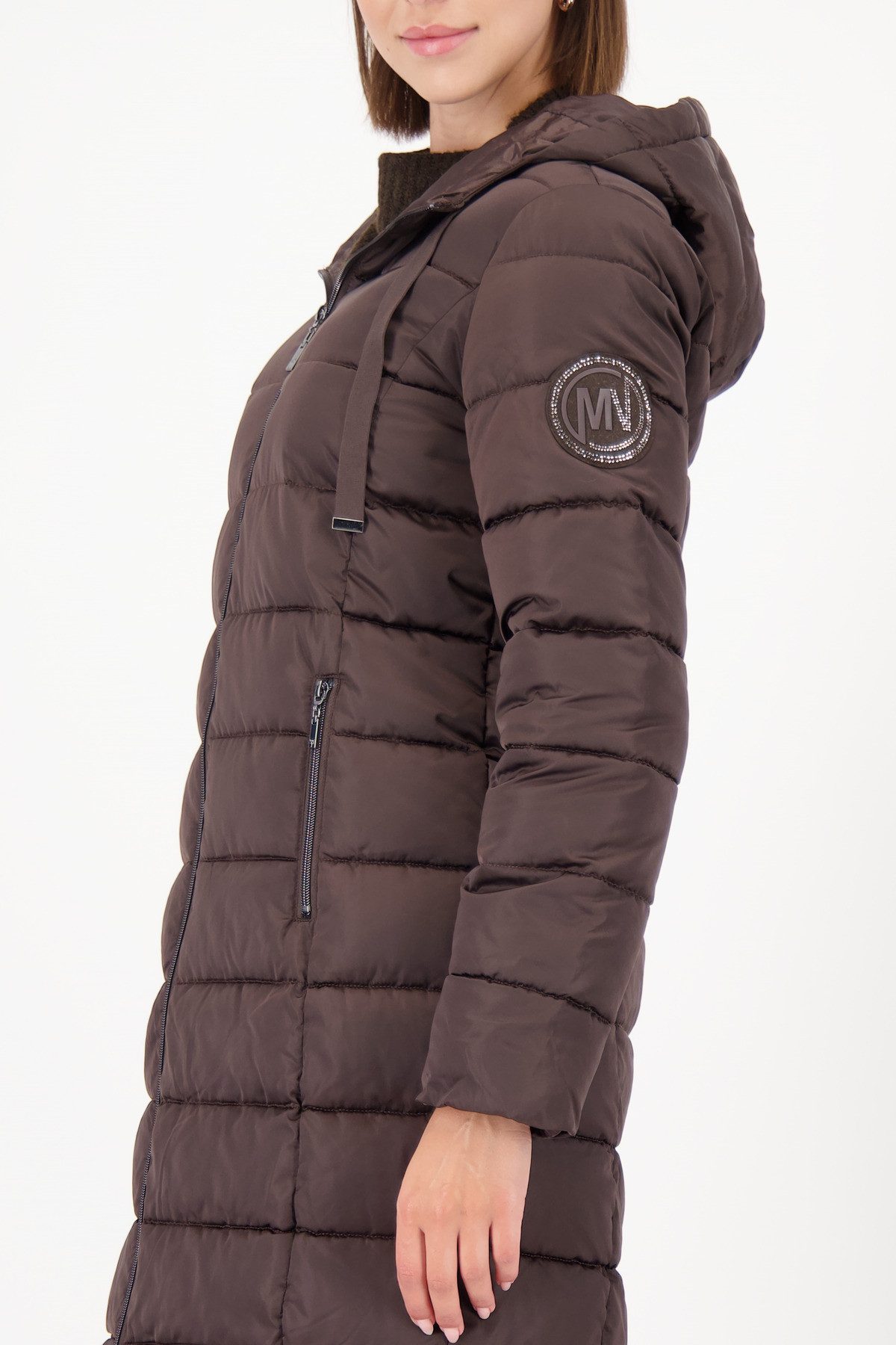 Monari Steppmantel Regular fit mit Kapuze günstig online kaufen