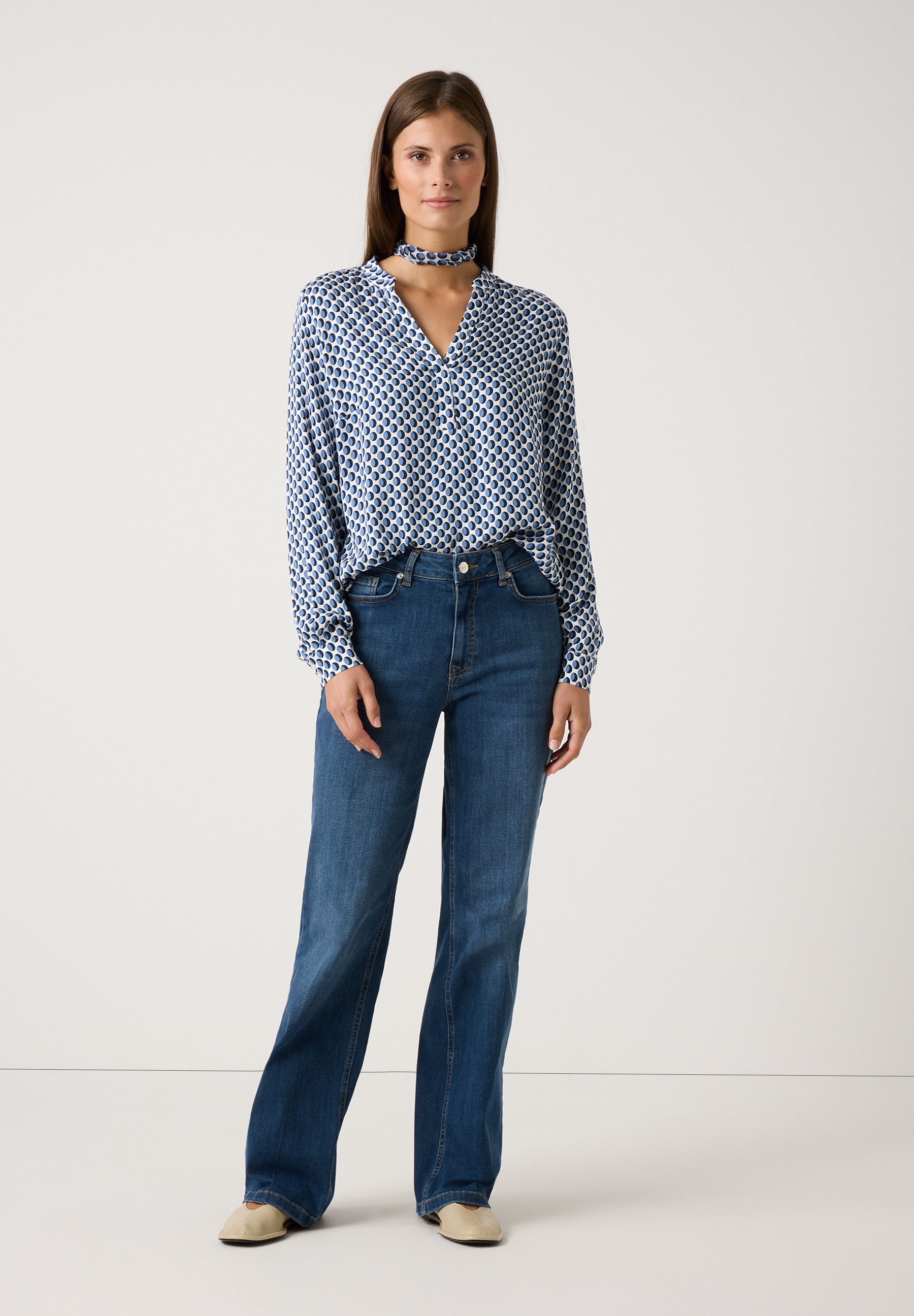 MORE&MORE Langarmbluse günstig online kaufen