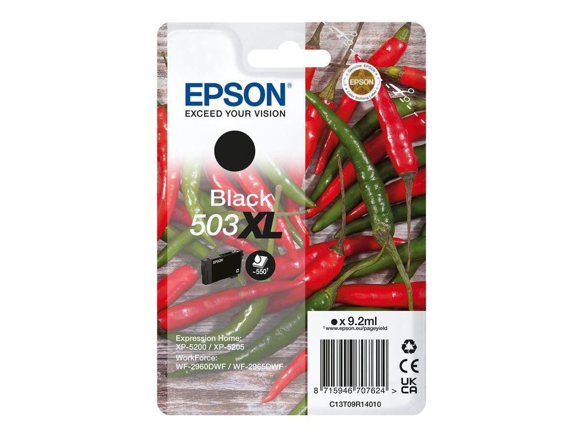 Epson Epson 503XL Chilischoten Druckerpatrone schwarz Tintenpatrone