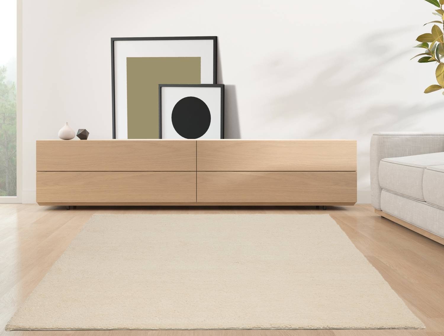 RUG N' ROLL Wollteppich Super Berber günstig online kaufen
