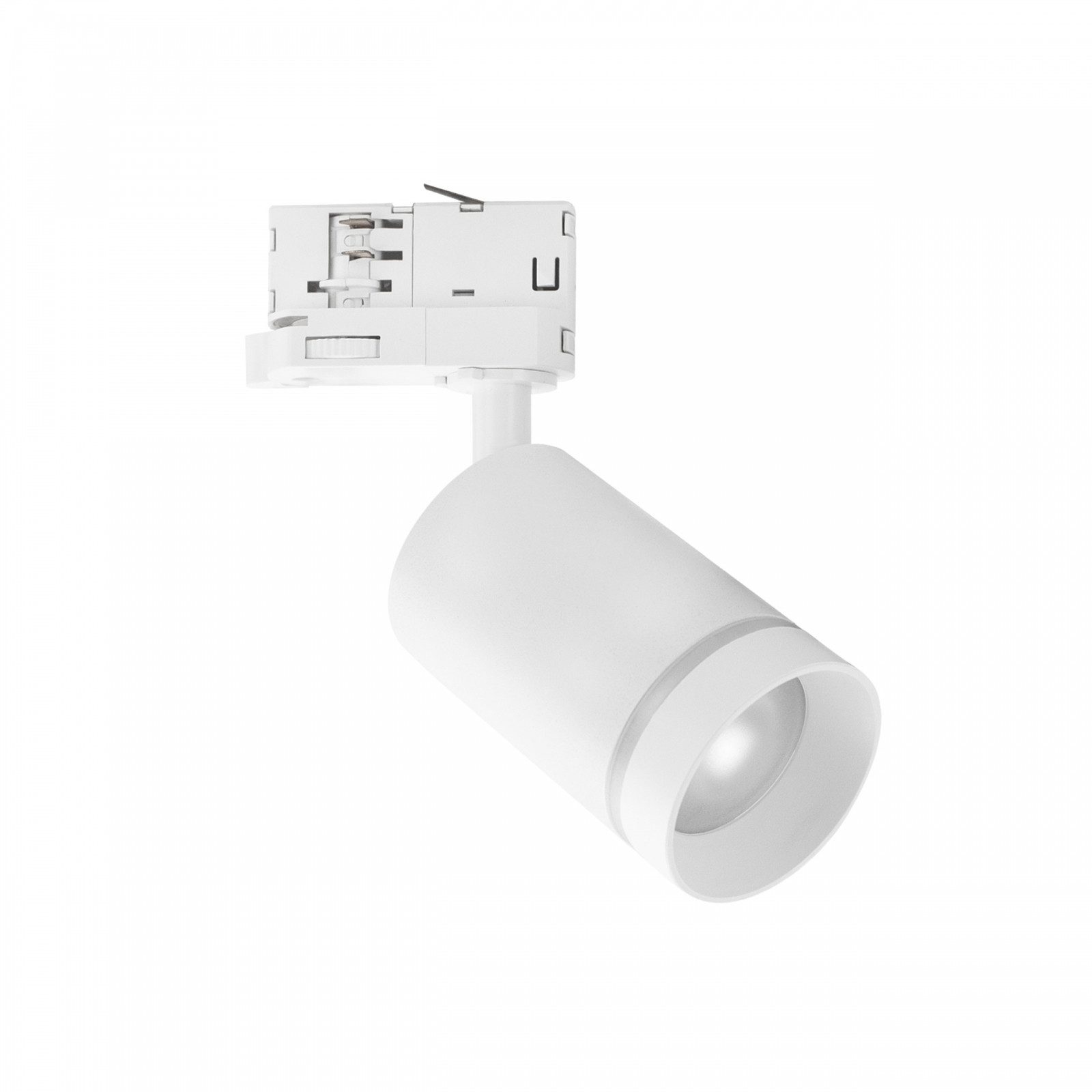 Schienensystem-Leuchten LED 3-Phasen Stromschienenstrahler GU10 schwenkbar IP20 max. 8W rund