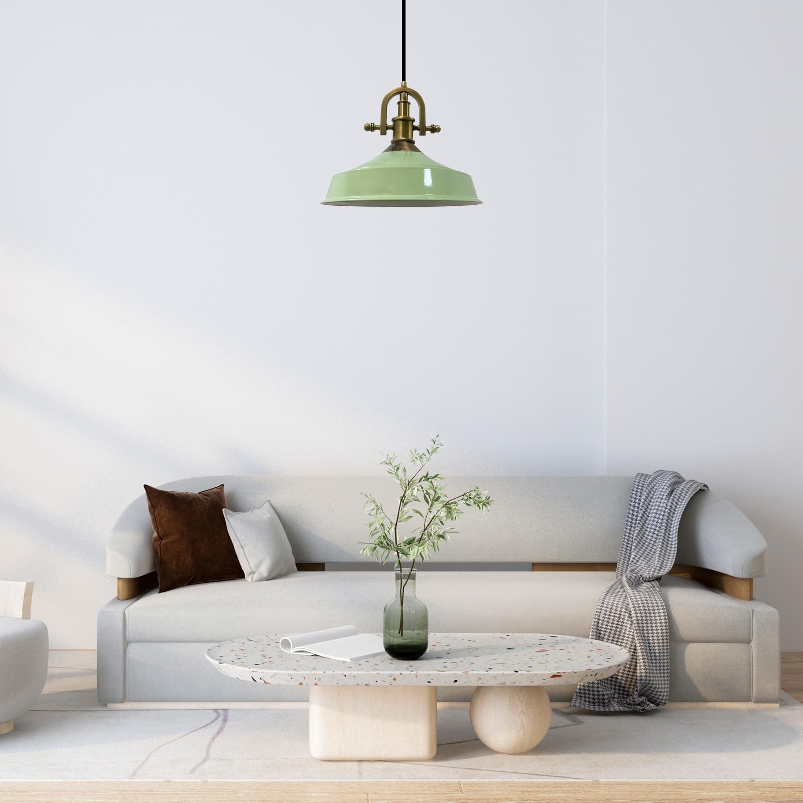 Bamyum Pendelleuchte Bamyum Pendelleuchte I Asletl-Marine l Ø41 cm E27 Metall Vintage Lampe, ohne Leuchtmittel