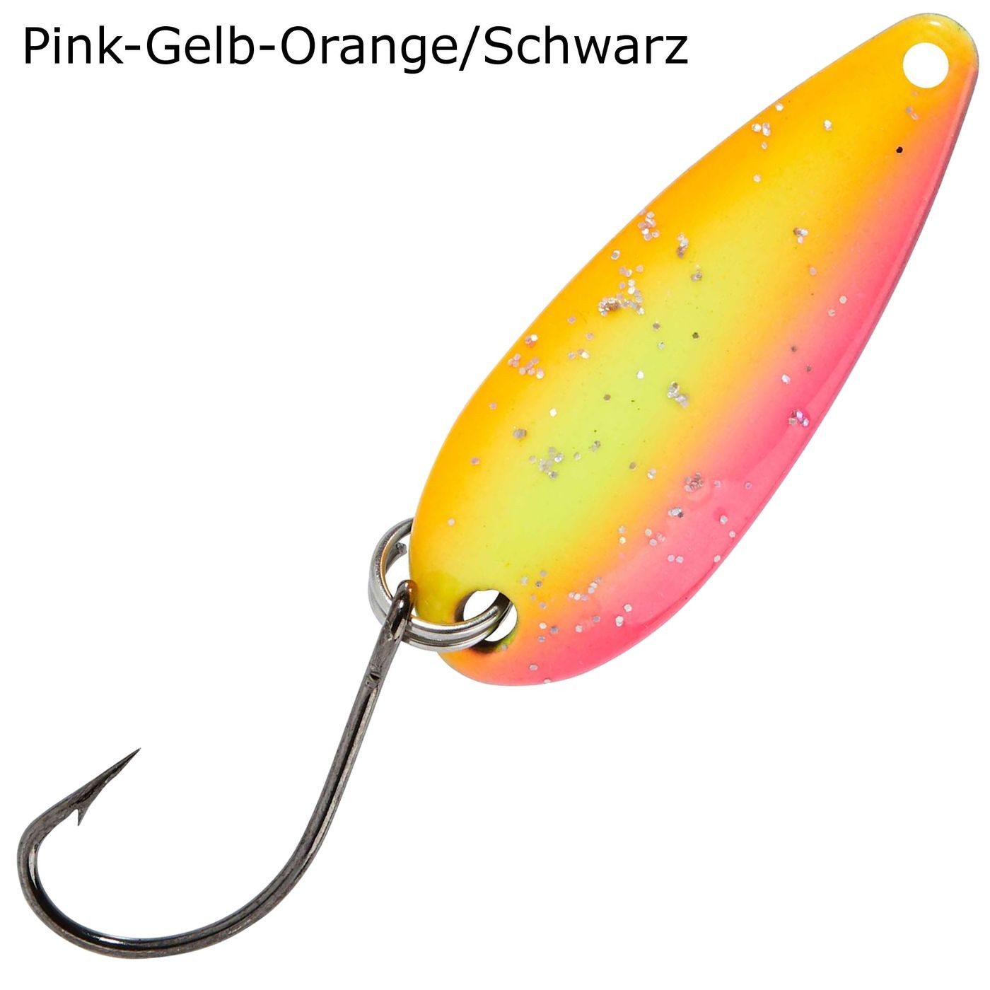 Pink-Gelb-Orange/Schwarz