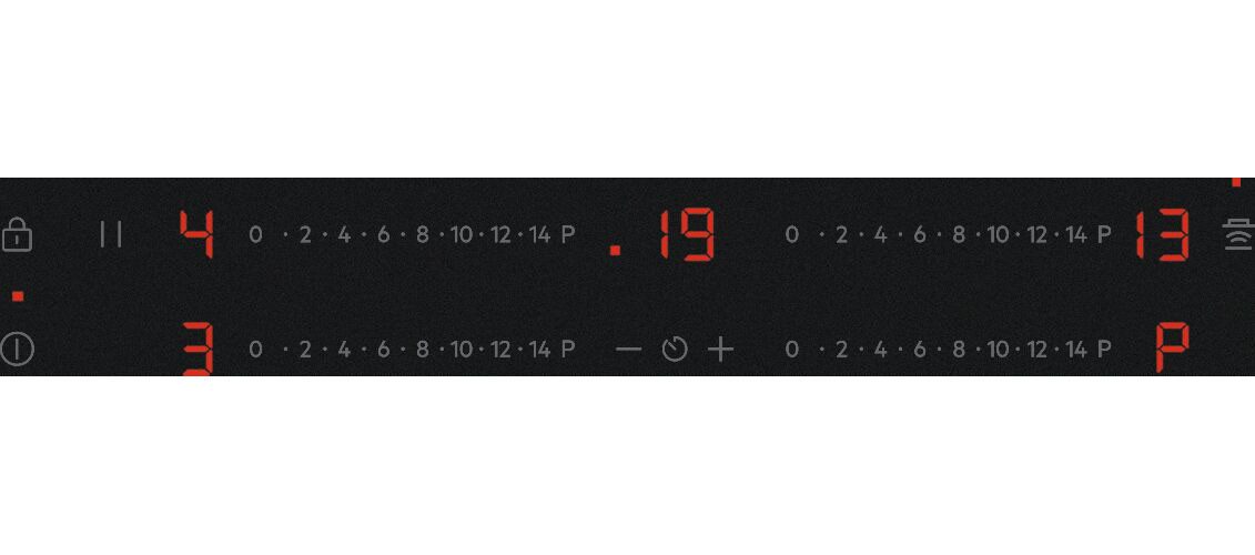 AEG Induktions-Kochfeld Serie 5000 TO64ICOFIT, mit Hob²Hood Dunstabzug, Topferkennung, mit Öko-Timer