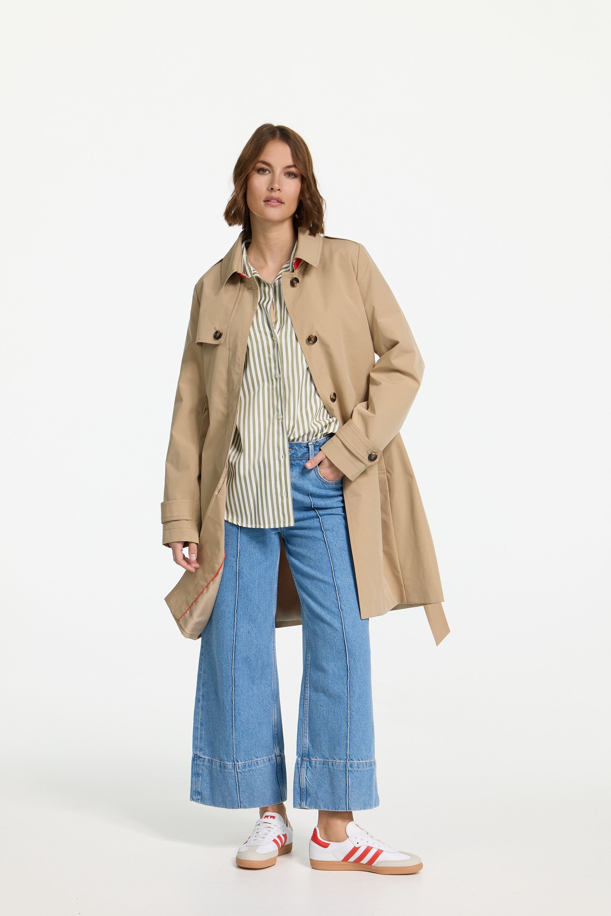 Manisa Parka mit Gürtel