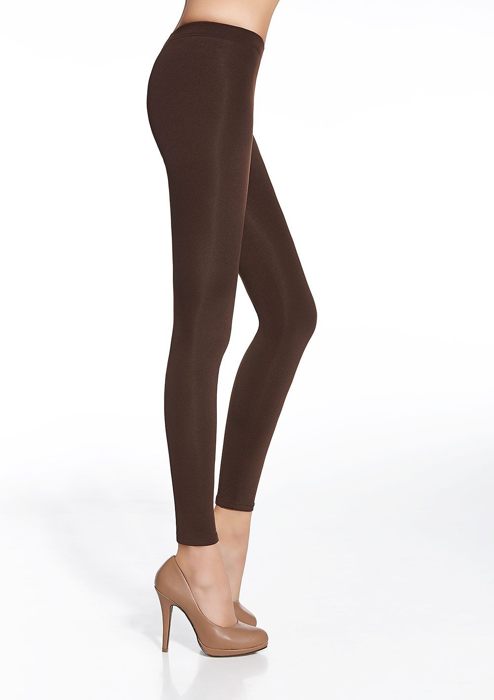 Leggings Leggings Hose lang weich blickdicht 200den Gabi