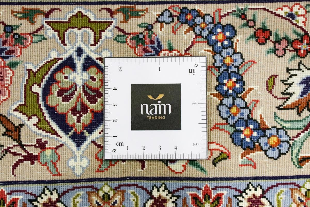 Isfahan 6 Nain Orientteppich mm 110x170 Orientteppich, Höhe: Handgeknüpfter Trading, Seidenkette rechteckig,