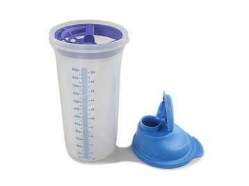 TUPPERWARE Teig Shaker Shake-It 600 ml blau + SPÜLTUCH
