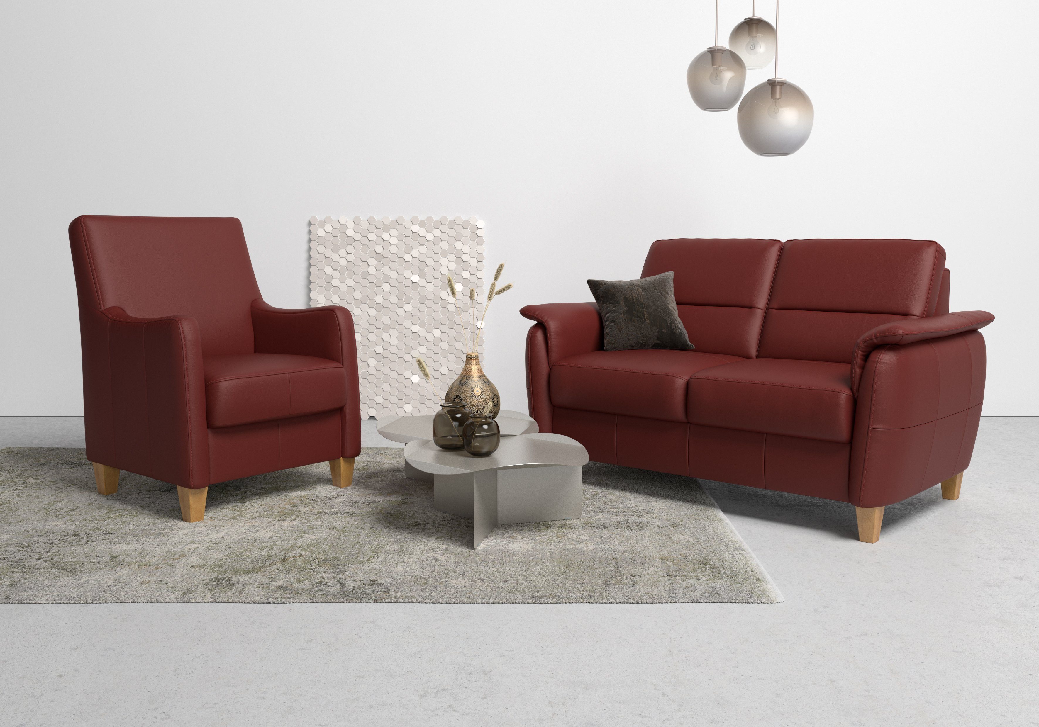 Home affaire Sessel Palmera, B: 70 cm, mit Federkern