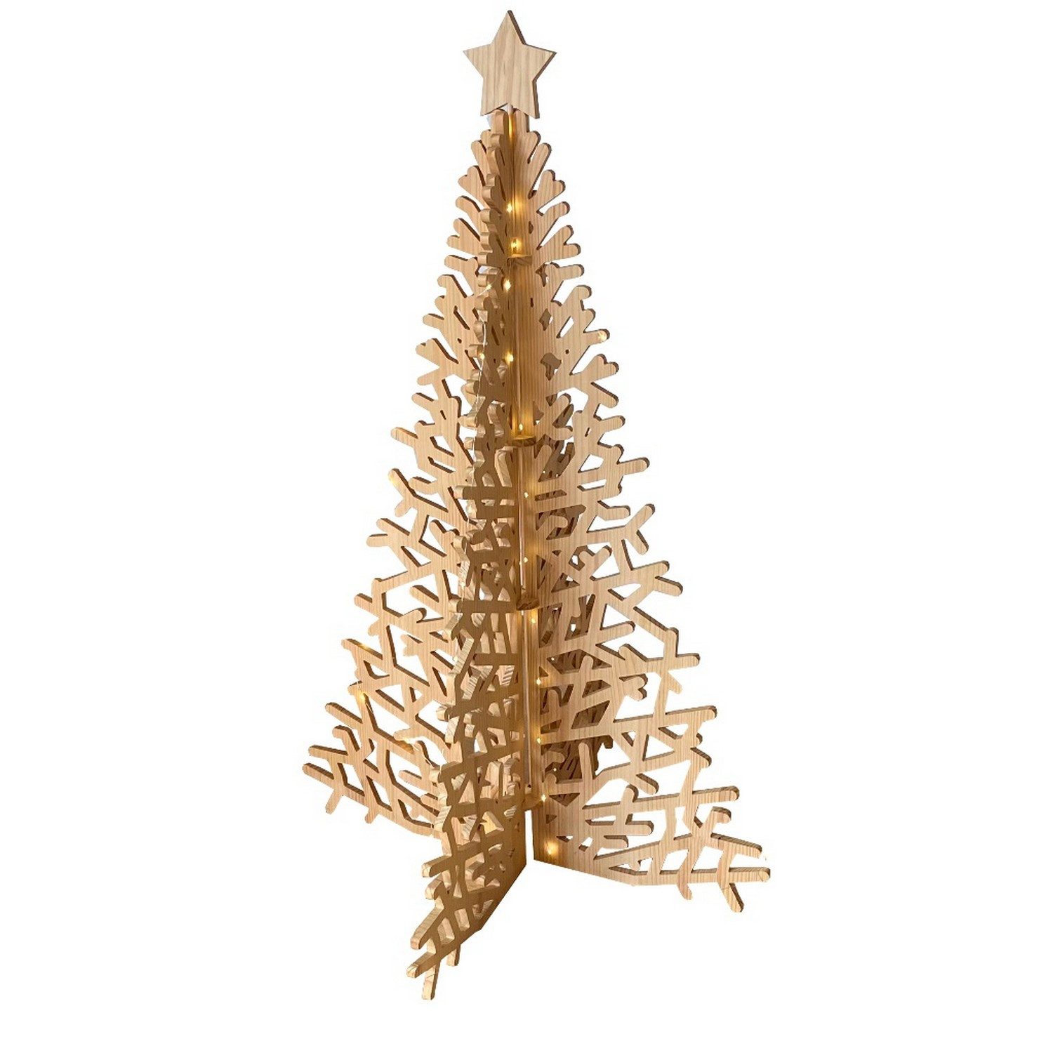 Deko AS Künstlicher Weihnachtsbaum Weihnachtsbaum aus Fichtenholz 174cm Tannenbaum Christbaum - gebraucht, Weihnachtsbaum, Christbaum aus Holz