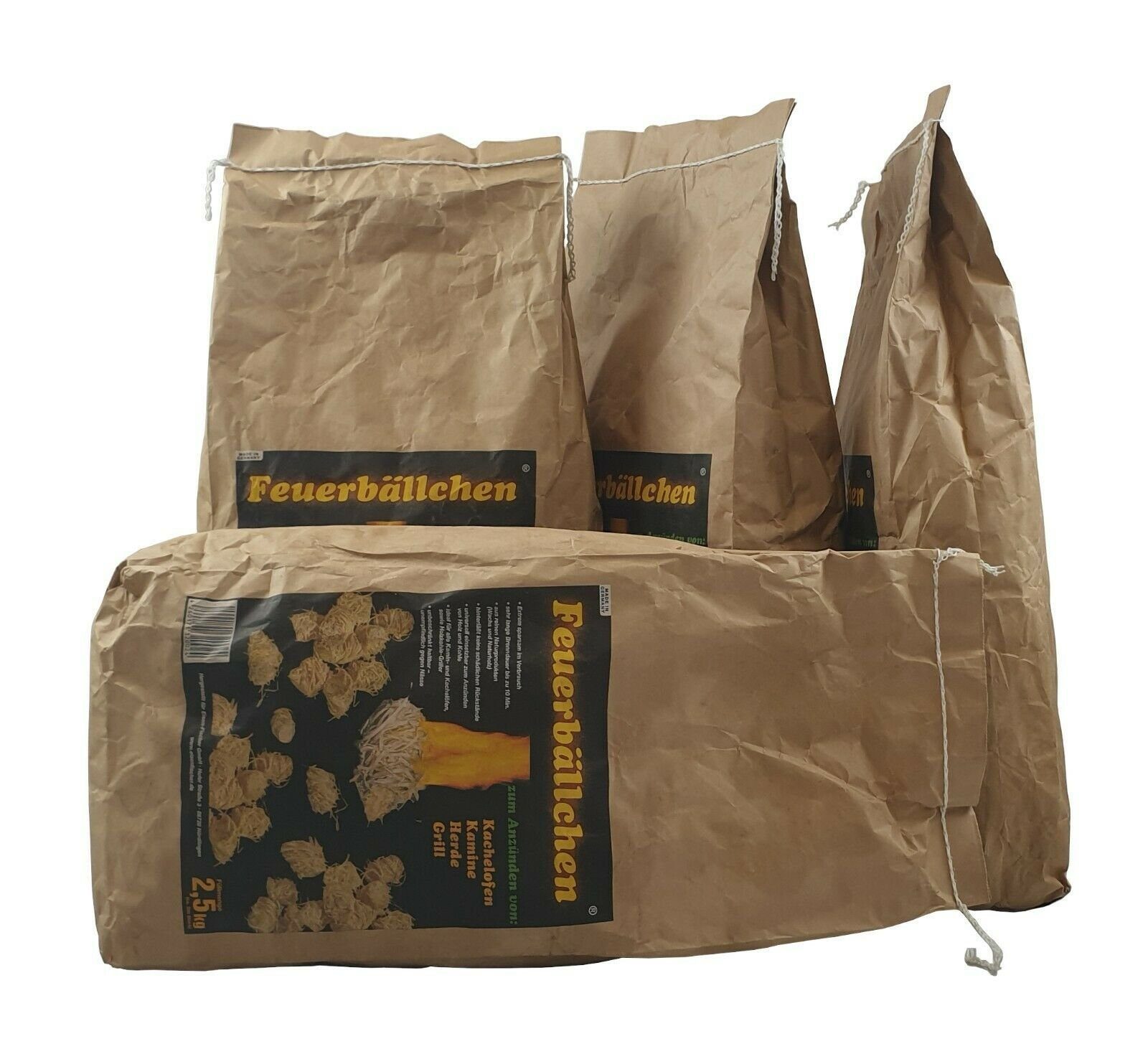 Raiffeisen Waren Grillanzünder Raiffeisenwaren Feuerbällchen Anzünder, Inhalt 10 kg, Brenndauer 10