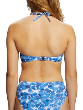 Esprit Bandeau-Bikini-Top Wattiertes Bandeau-Bikinitop mit Print