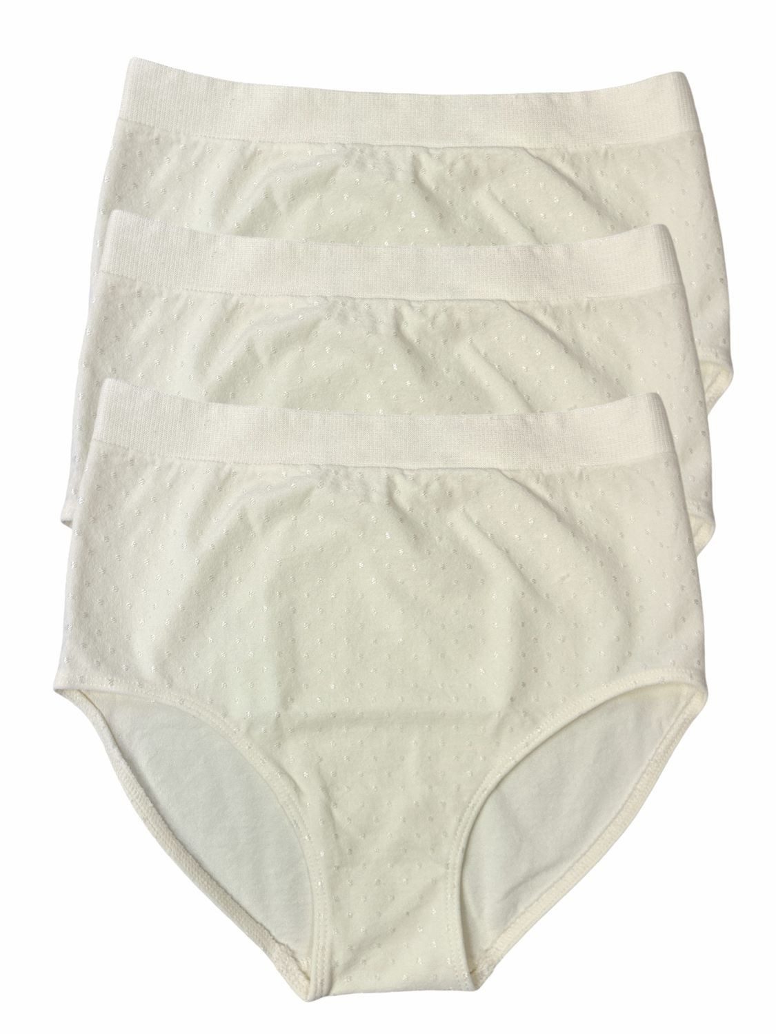 Dekker Taillenslip Damen Hüftslip Seamless 3er Pack ohne Nähte super elastisch (Packung, 3er - Pack) Satinpünktcken