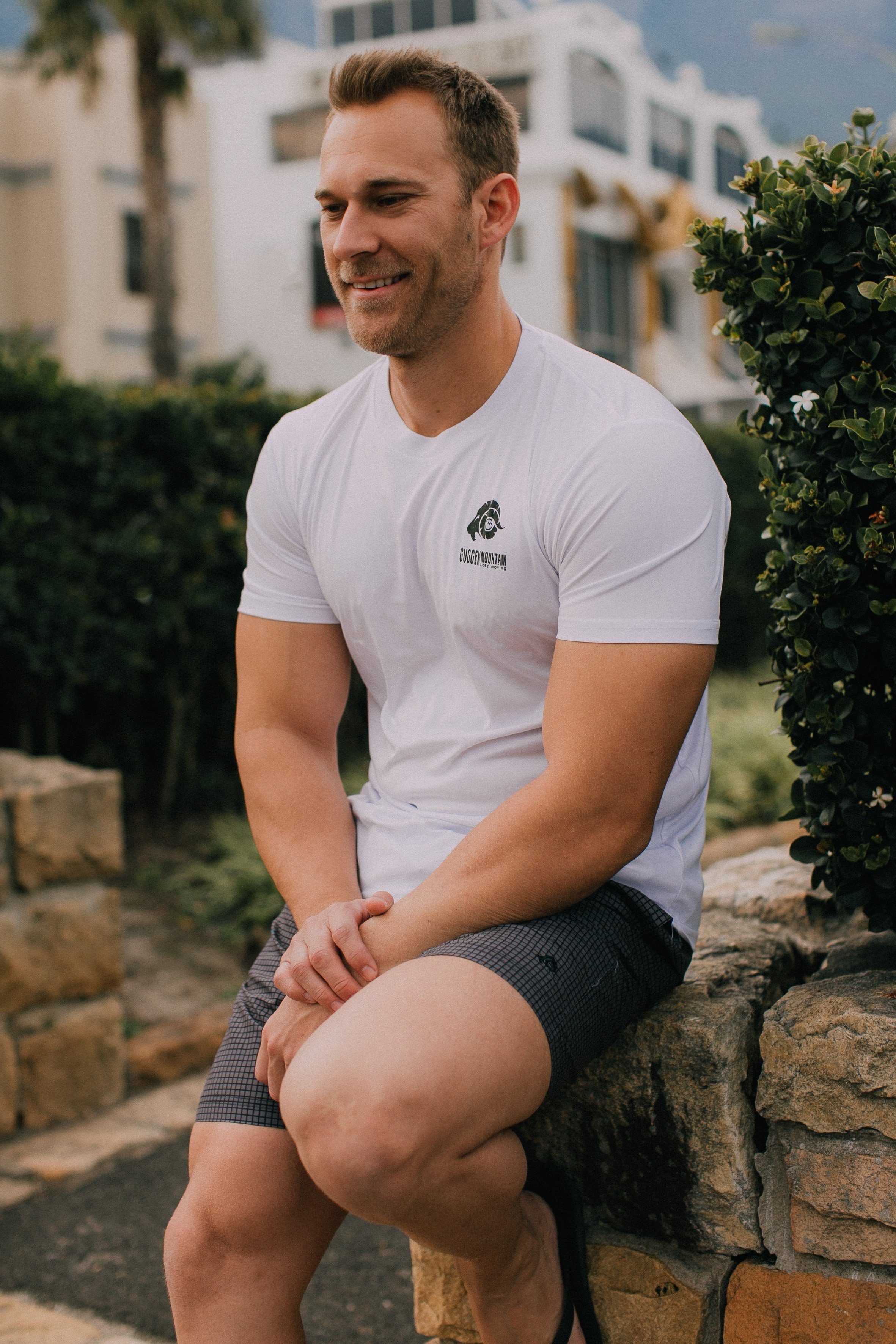 GUGGEN Mountain Badeshorts Badehose Herren Badeshorts Schnelltrocknende kariert Kordelzug Herren Badeshorts Männer mit Kordelzug kariert Badehose Innennetz