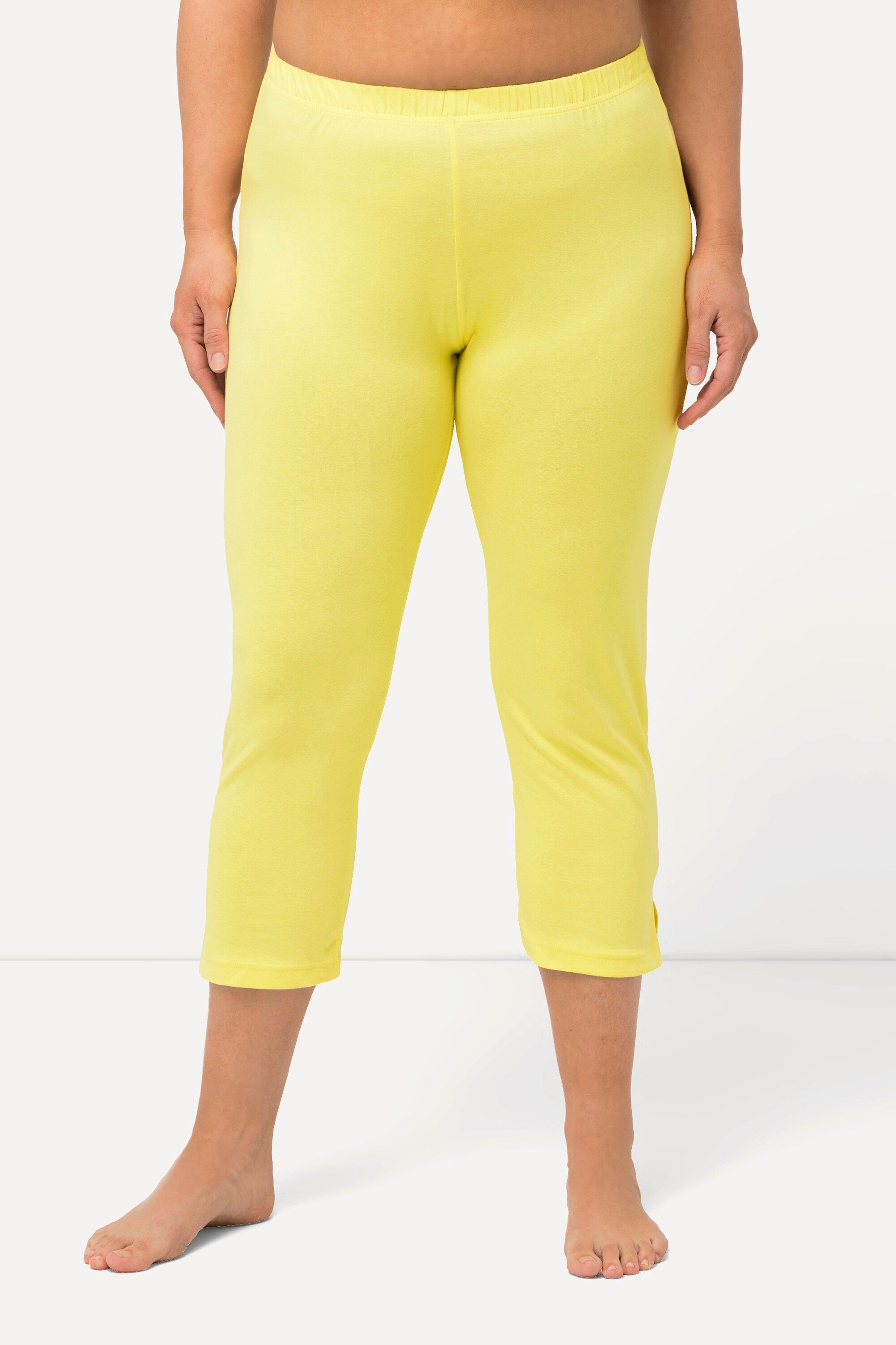 Ulla Popken Funktionshose Caprihose 7/8-Länge Elastikbund günstig online kaufen