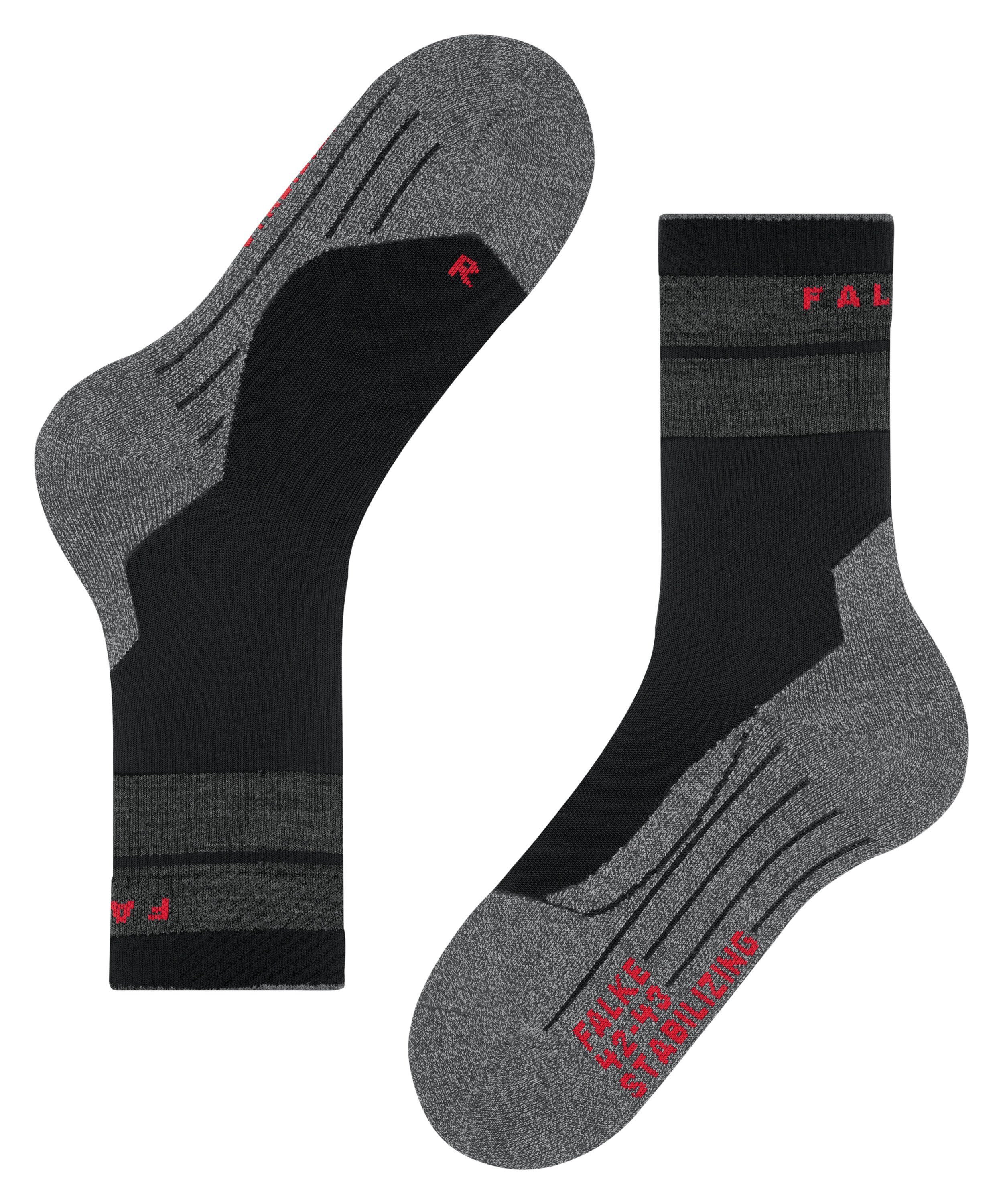 FALKE Wandersocken TK Compression Stabilizing Socken (1-Paar) Kompressionssocken für unebenes Gelände