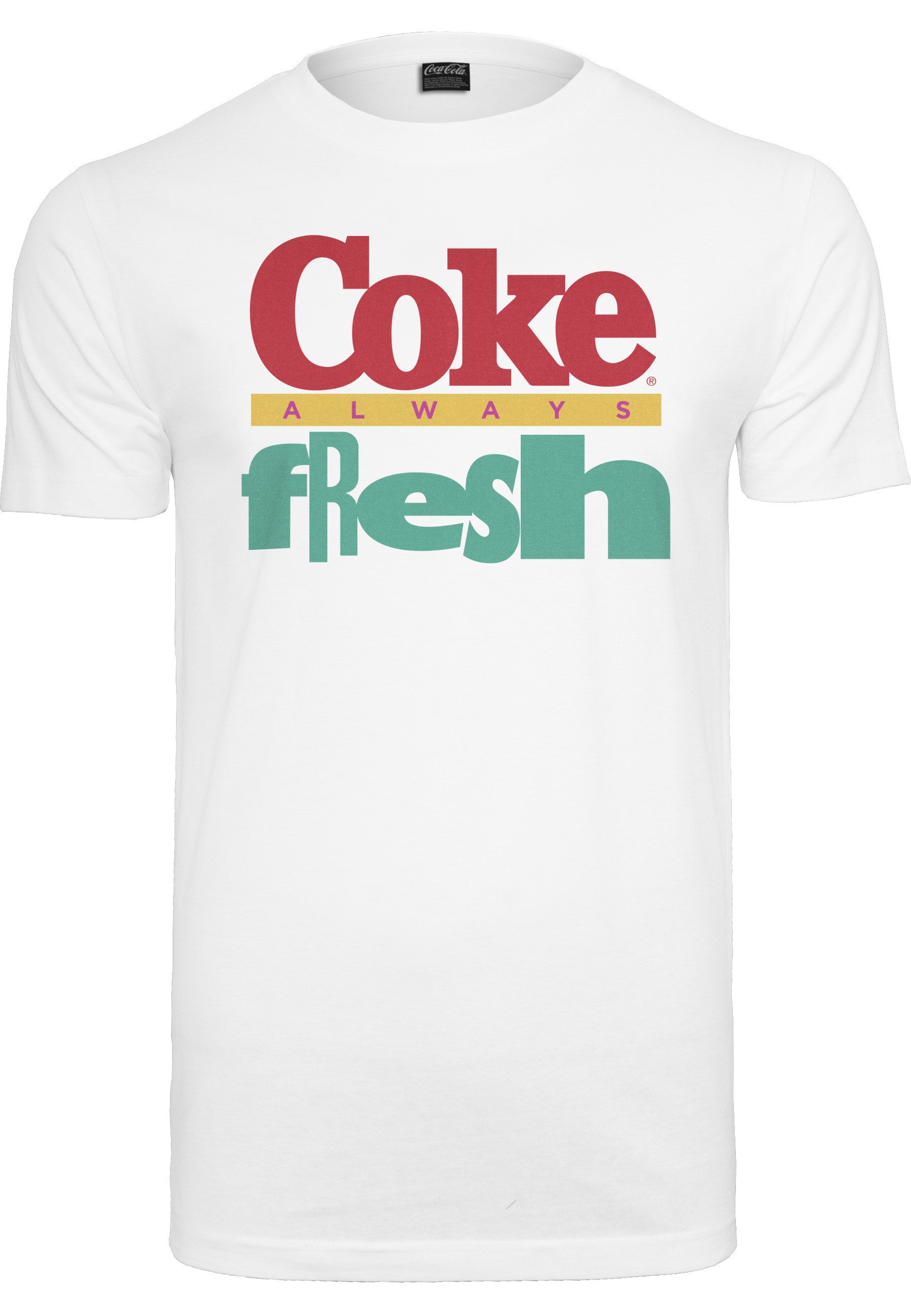 Merchcode T-Shirt Merchcode Herren Coca Cola 90's Logo (1-tlg)