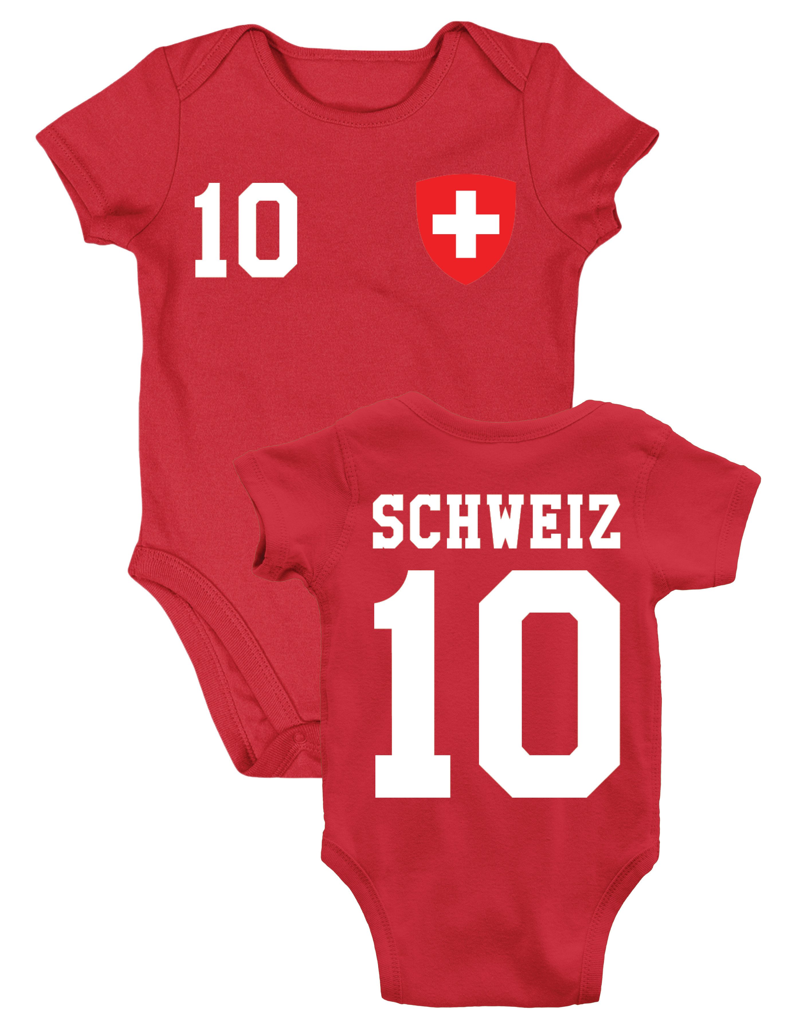 Kurzarmbody Schweiz Kinder Baby Body Strampler