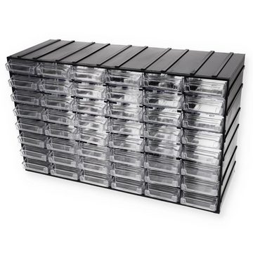 GarPet Sortimentskasten Sortimentskasten 48 Fach Schubladen Kleinteilemagazin Sortimentsboxen