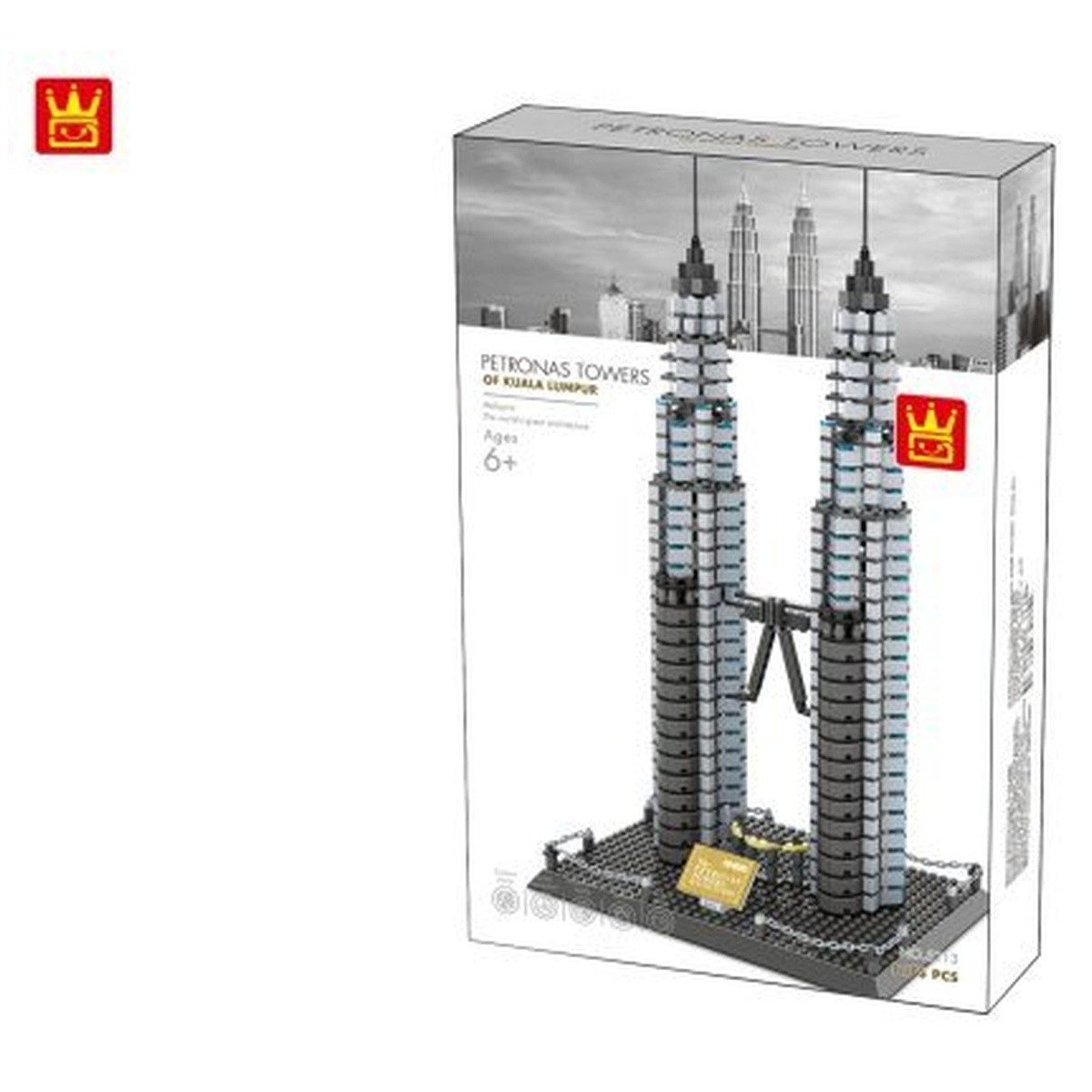 Wisam Wange 5213 Architect-Set The Petronas Towers of Kuala Lumpur Spielbausteine