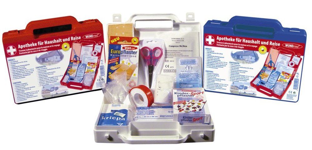 Wundmed Wundpflaster Wundmed Apotheke für Haushalt und Reise 40-teilig