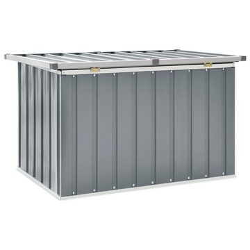 möbelando Gartenbox Amtsberg (B/H/T: 109x65x67 cm), aus Stahl (verzinkt) in Grau