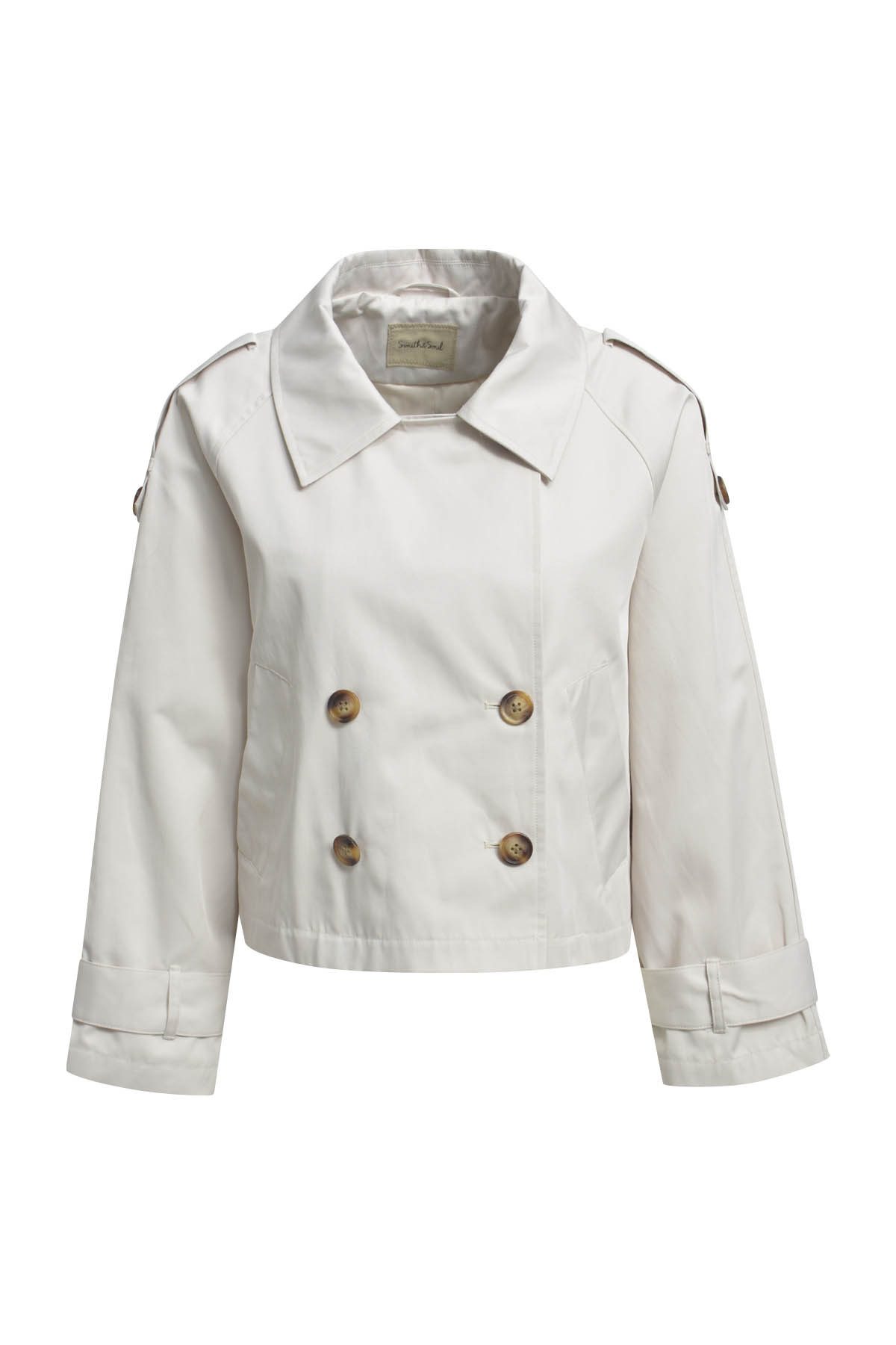 Smith & Soul Kurzjacke in Trench-Optik