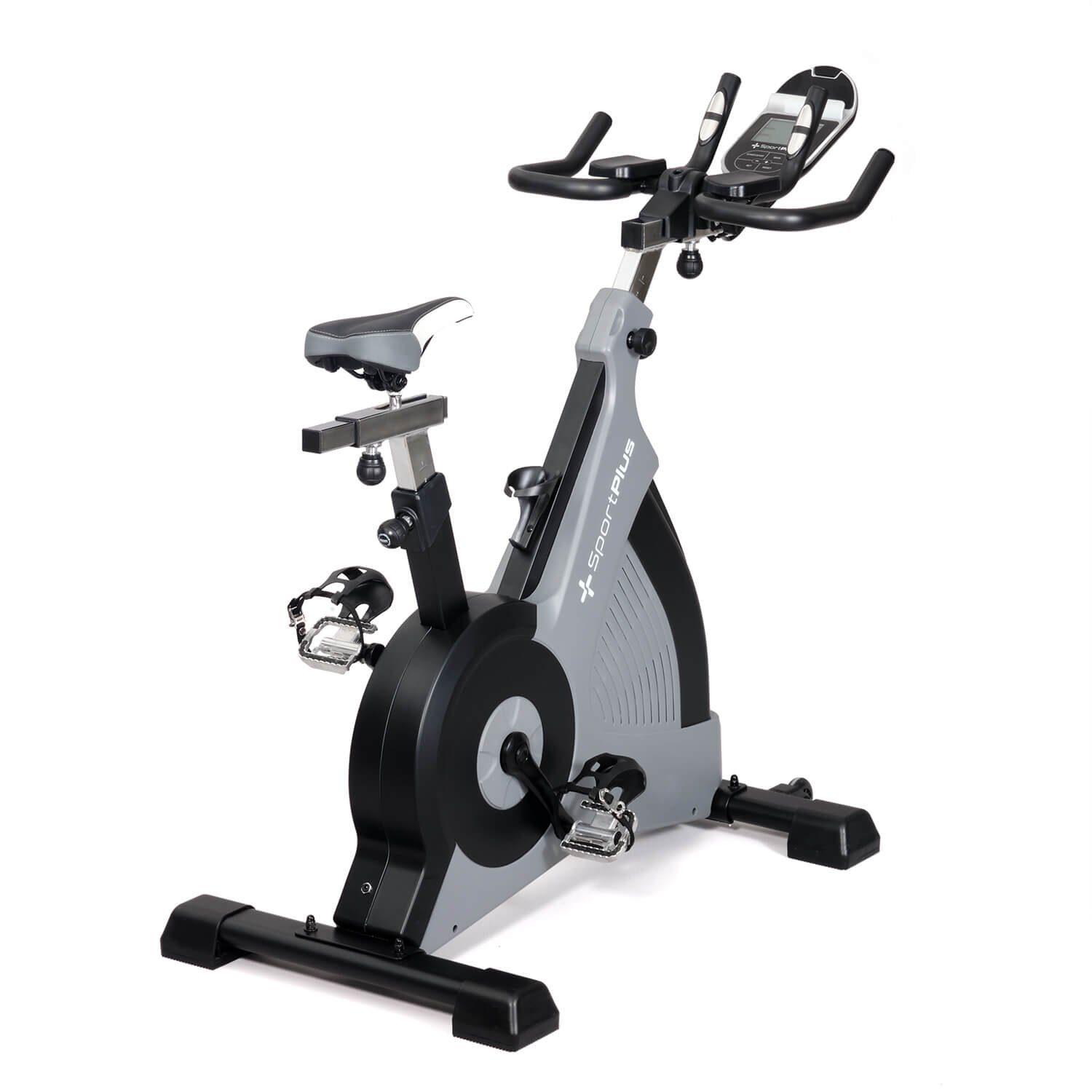 kg Watt, 15 500 Schwungmasse, Heimtrainer Studioqualität SP-SRP-3100, Speed-Bike, SportPlus Ergometer bis