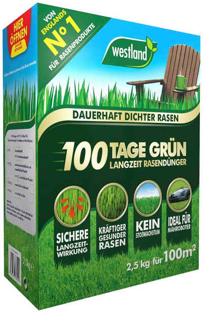 Westland Rasendünger »100 Tage Grün«, 2,5 kg, für ca. 100m²